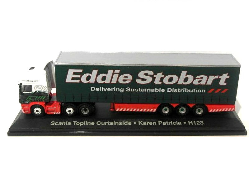 Eddie Stobart 1/76 H123 Scania Topline 'Karen Patricia' Atlas Editions BNIB