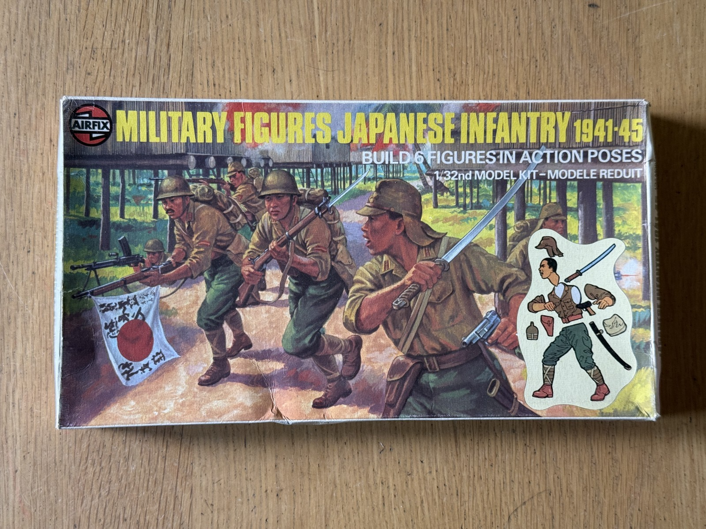 Airfix 1:32 Plastic Model Kit - Military Figures Japanese Infantry 1941-45