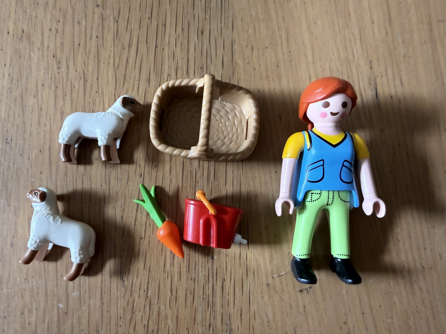 Playmobil Shepherdess and Sheep