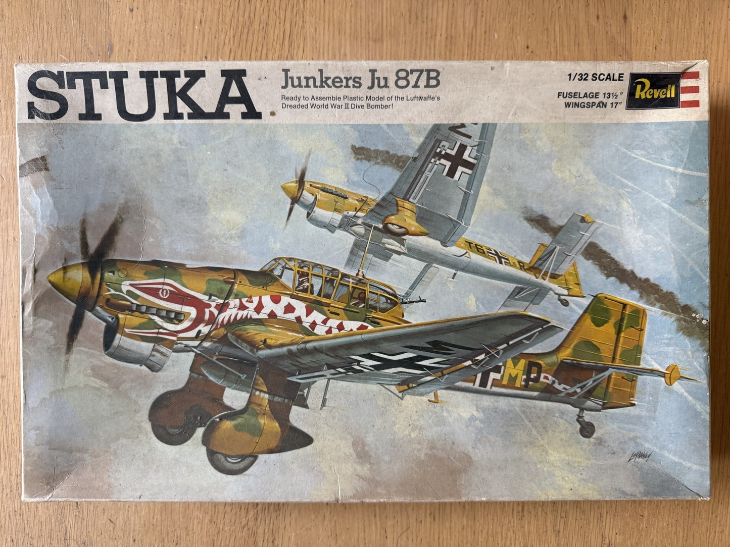 Revell 1:32 Plastic Model Kit - Stuka Junkers Ju 87B