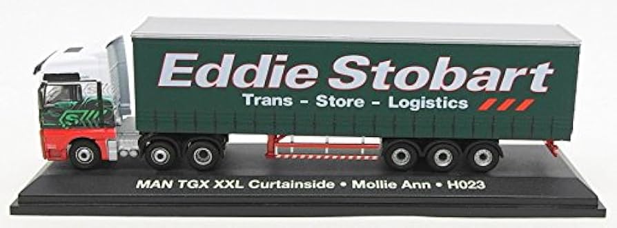 Eddie Stobart 1/76 H023 MAN TGX XXL Curtainside 'Mollie Ann' BNIB