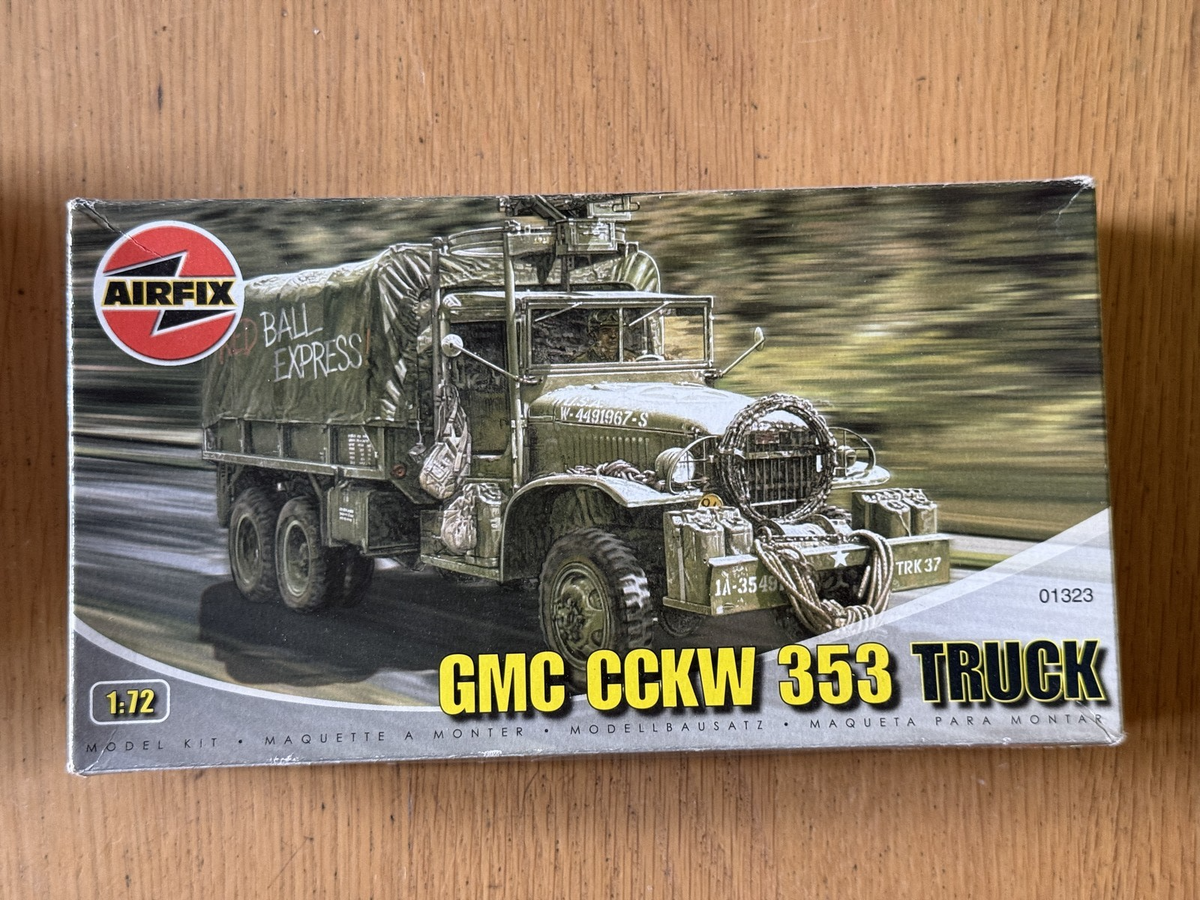 Airfix 1:72 Plastic Model Kit - GMC CCKW 353 Truck