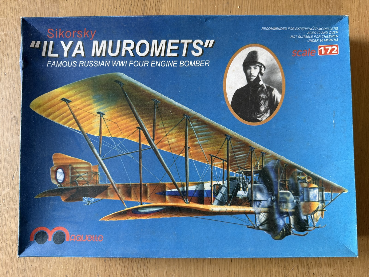 Maquette 1:72 Plastic Model Kit 04053 - Silorsky 'Ilya Muromets'