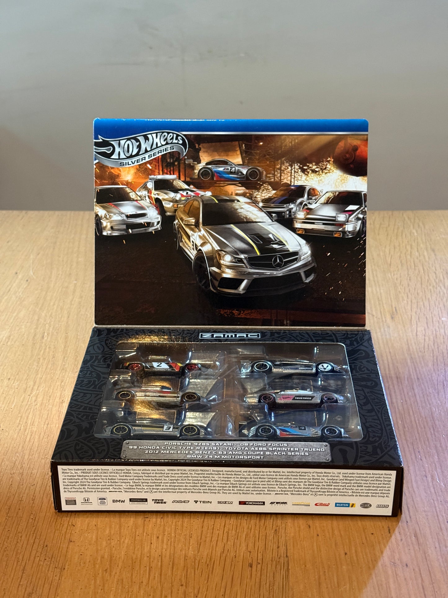 Hot Wheels Silver Series - Zamac - 6 Car Multipack. BNIB.