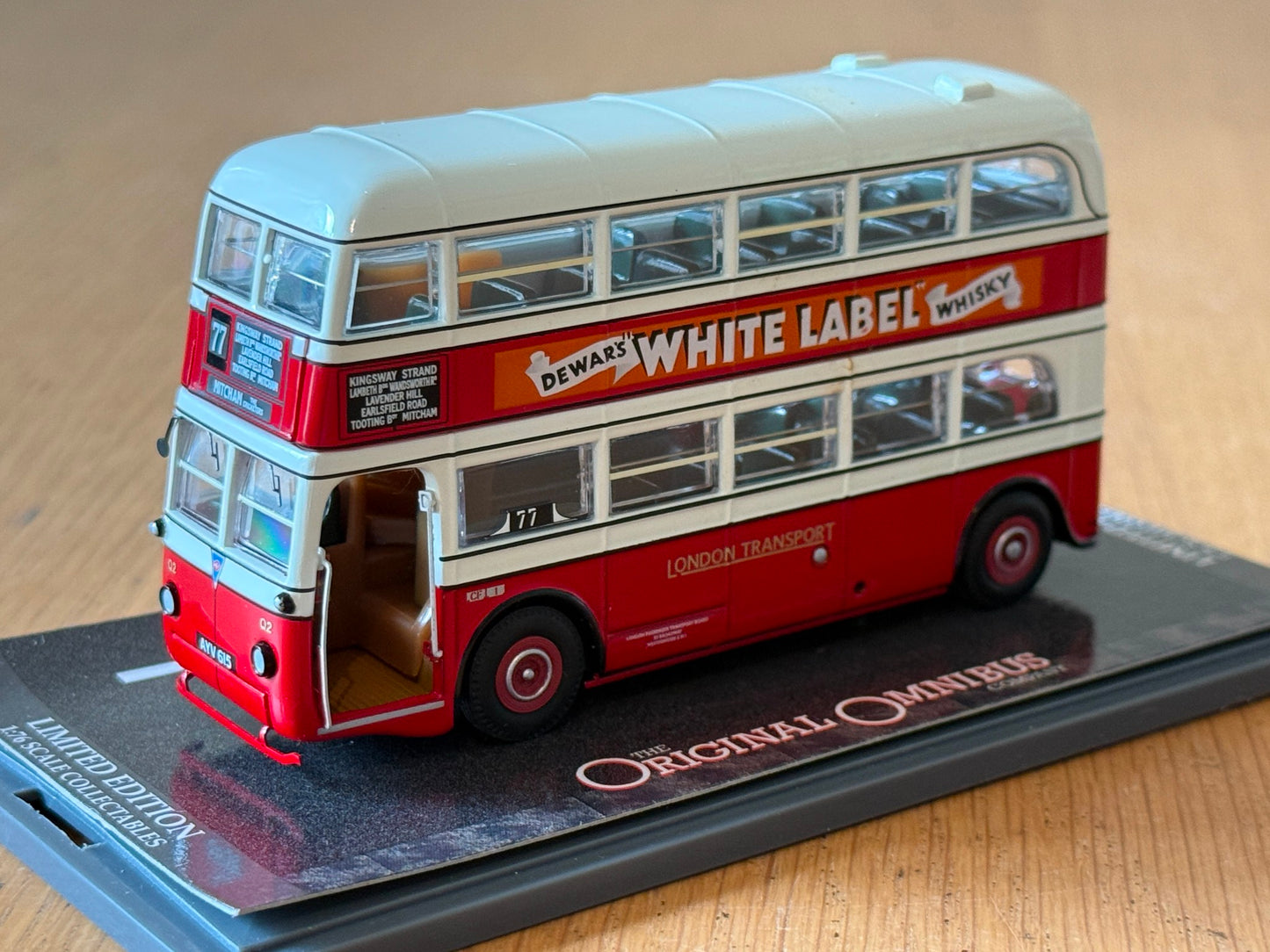 Original Omnibus 45701 - AEC Q Bus - London Transport - Mitcham