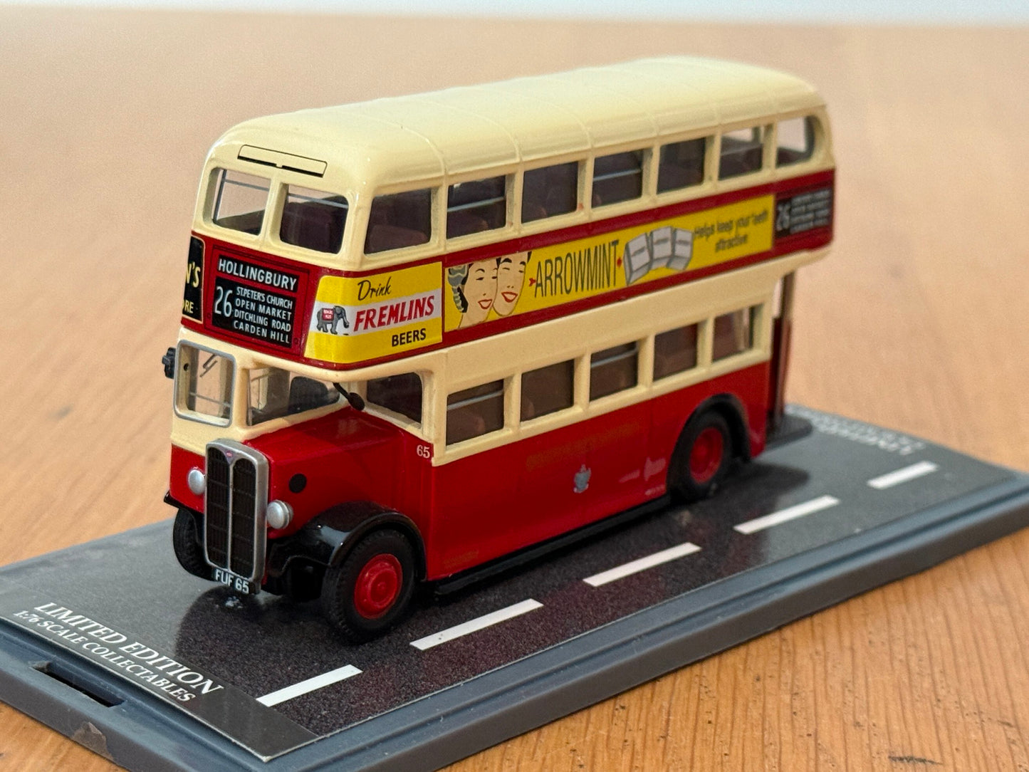 Original Omnibus OM40402 AEC Regent Weymann - Brighton Corporation