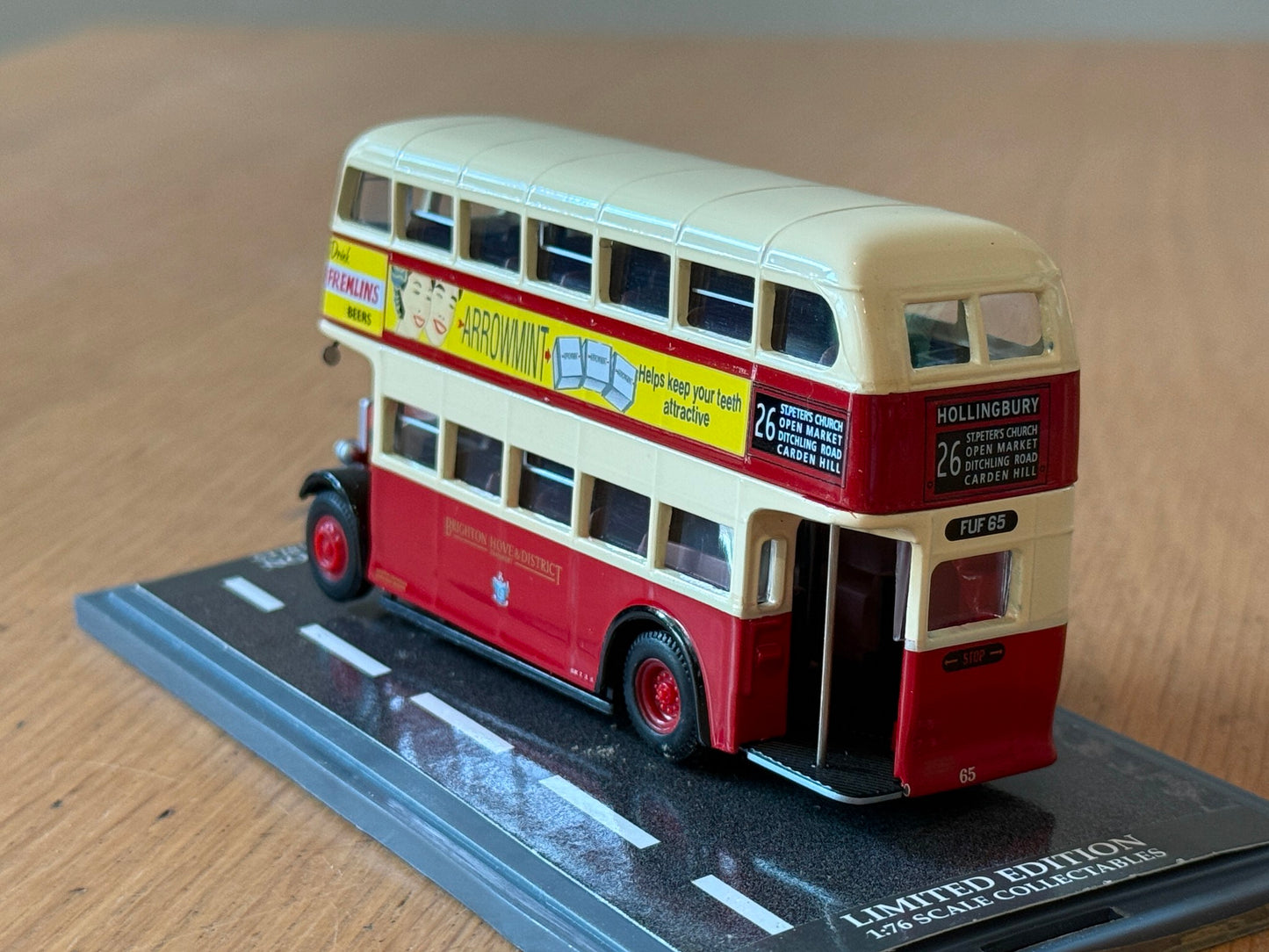 Original Omnibus OM40402 AEC Regent Weymann - Brighton Corporation