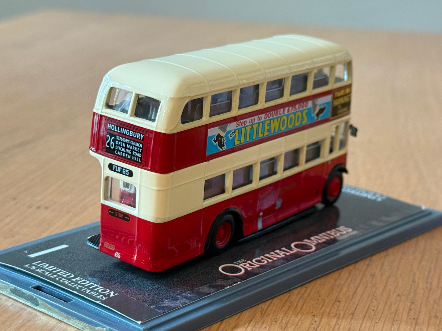 Original Omnibus OM40402 AEC Regent Weymann - Brighton Corporation