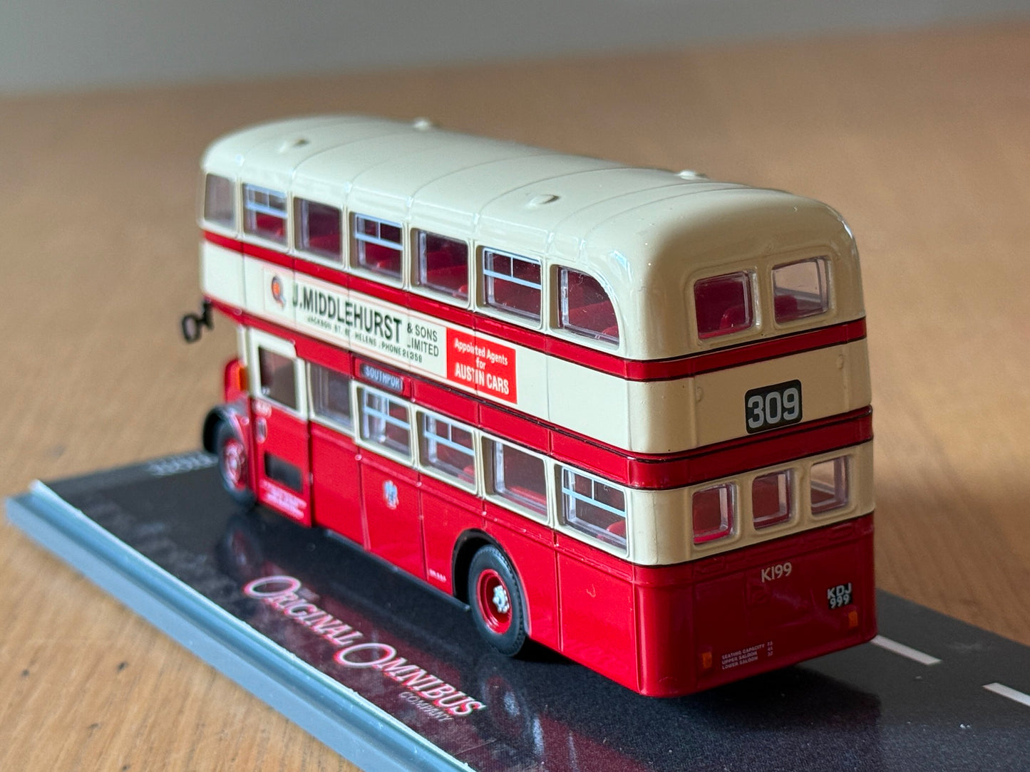 Original Omnibus 41101 AEC Regent V/East Lancs - St Helens Corpn. Transport