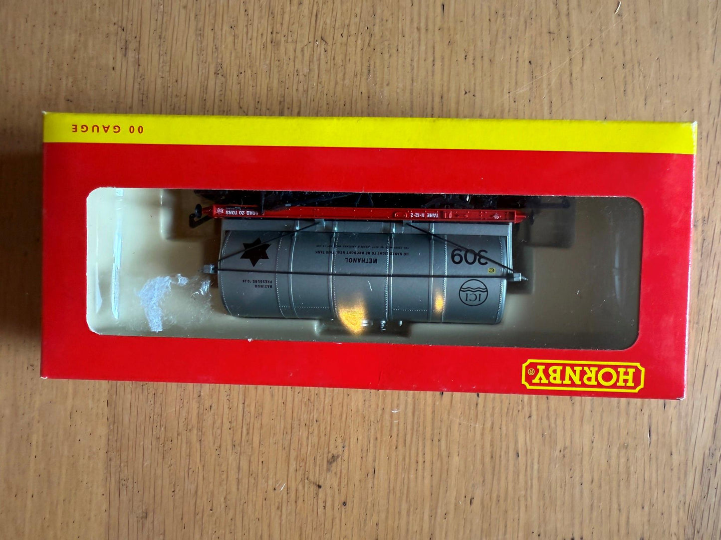 Hornby OO Gauge R6208A ICI 20 Ton Tank Wagon 309 BNIB