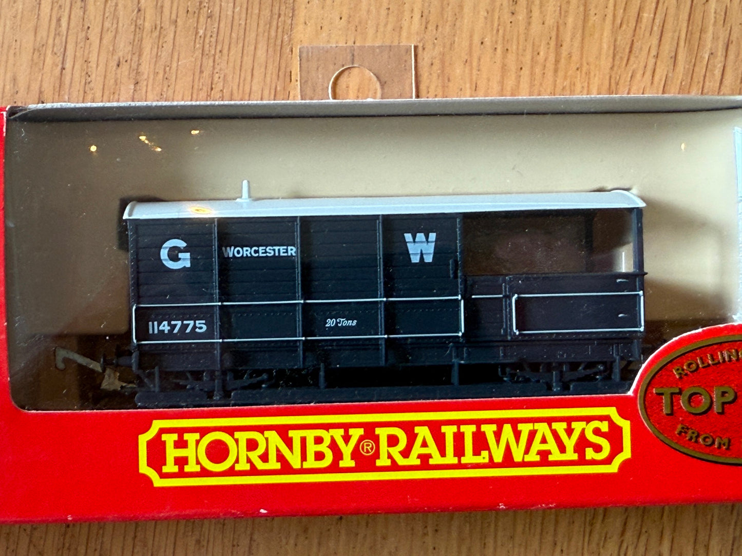Hornby OO Gauge R6077 GWR 20 Ton Toad Brake Van 114775 Worcester BNIB