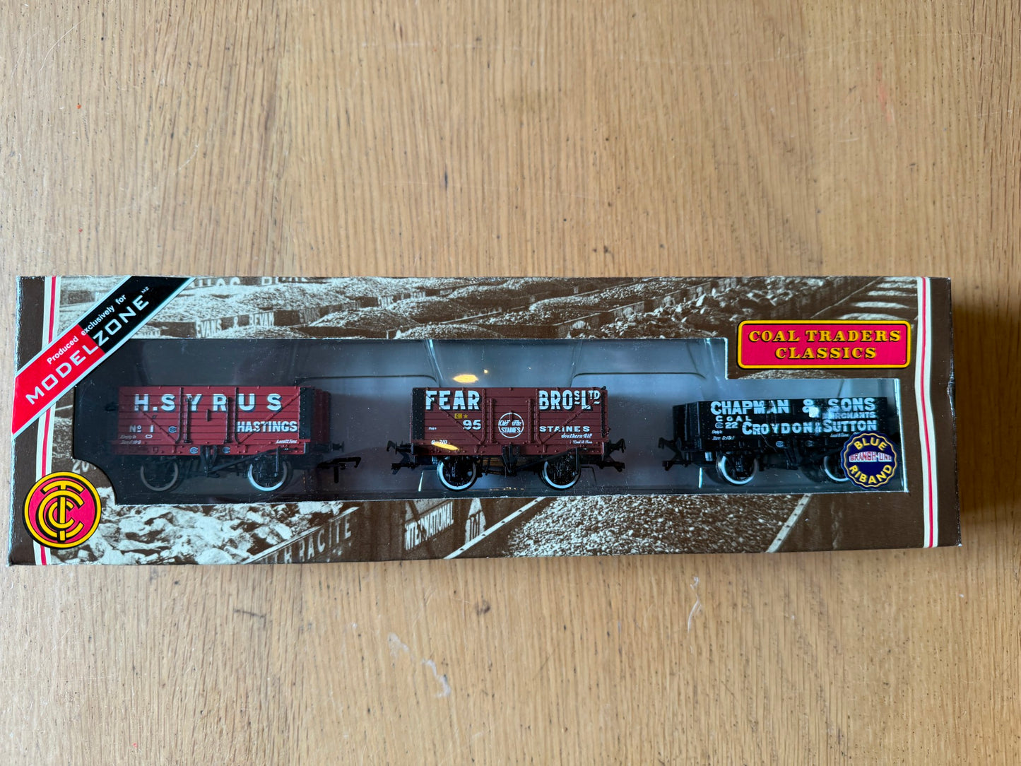 Bachmann 37-080P Pack of 3 Wagons Coal Trader Classics. Ltd Ed. Modelzone. BNIB