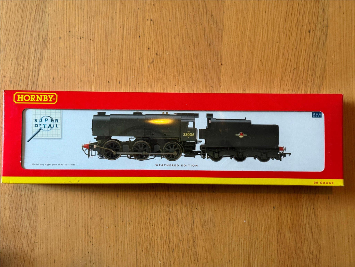 Hornby OO Gauge R2344A Q1 Class 33006 in BR Black. DCC Ready. BNIB.