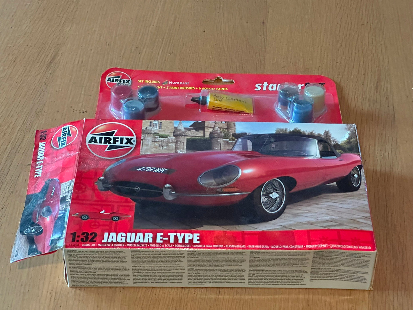Jaguar E-Type Starter Set A55200 Airfix 1:32