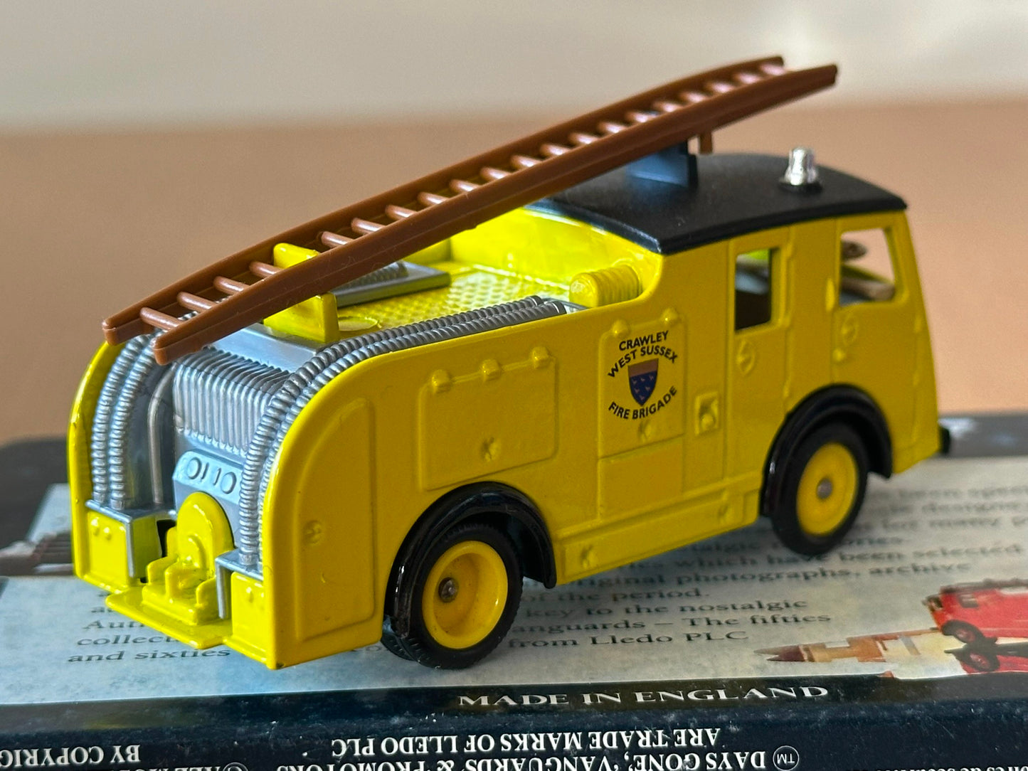 Days Gone Vanguards 1955 Dennis F8 Fire Engine - Crawley West Sussex. Boxed.