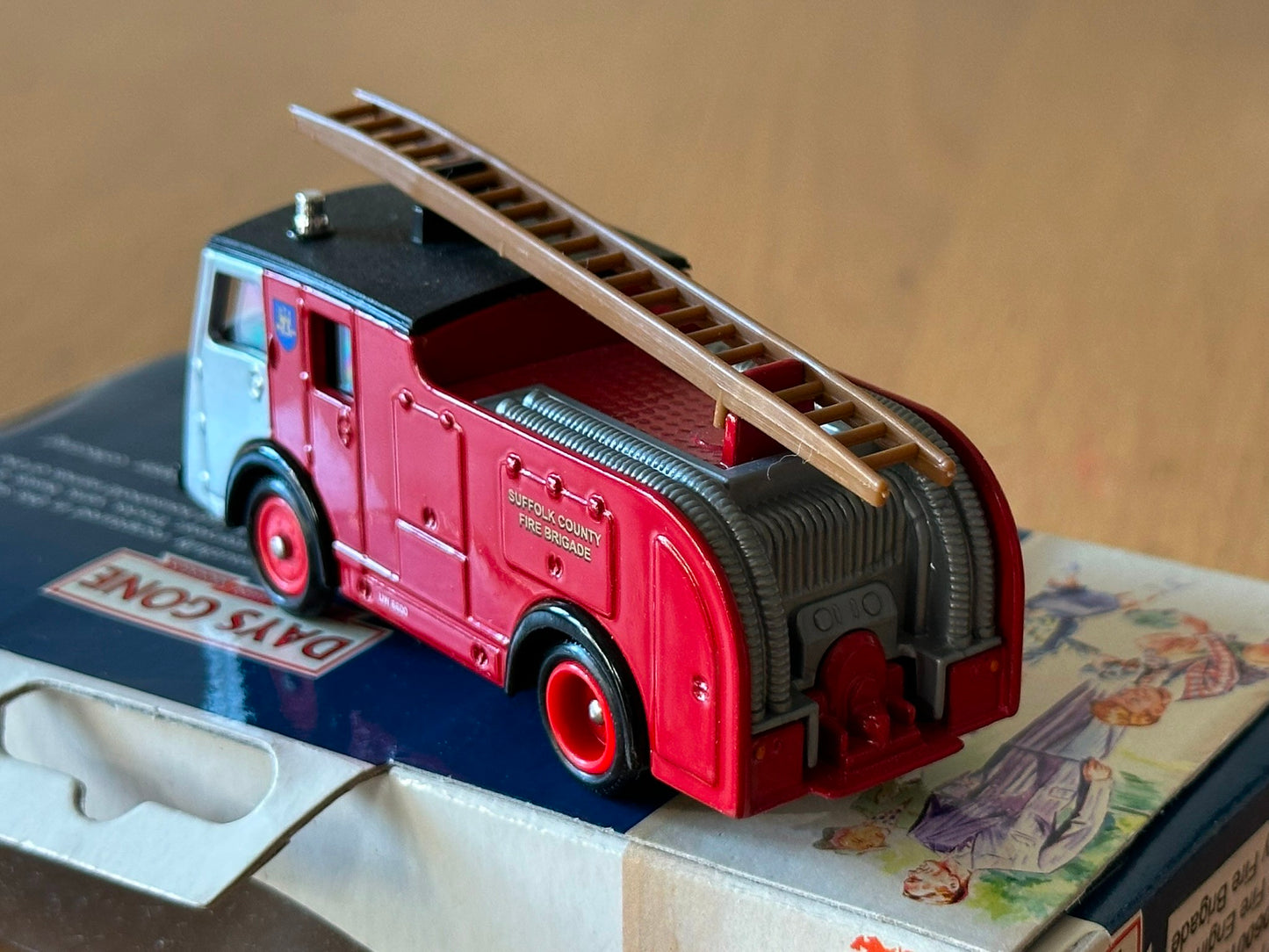 Days Gone Vanguards 1955 Dennis F8 Fire Engine - Suffolk County. Boxed.