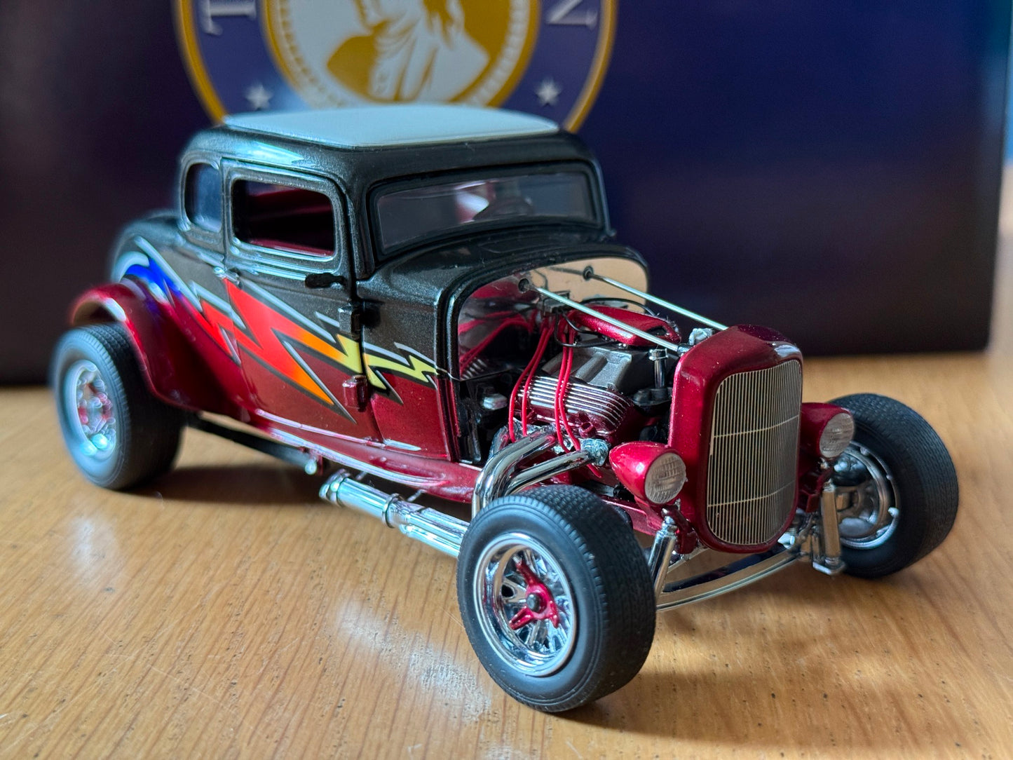 Franklin Mint: 1932 Ford Deuce Coupe Rockin' Rod - Very Rare Limited Edition MIB