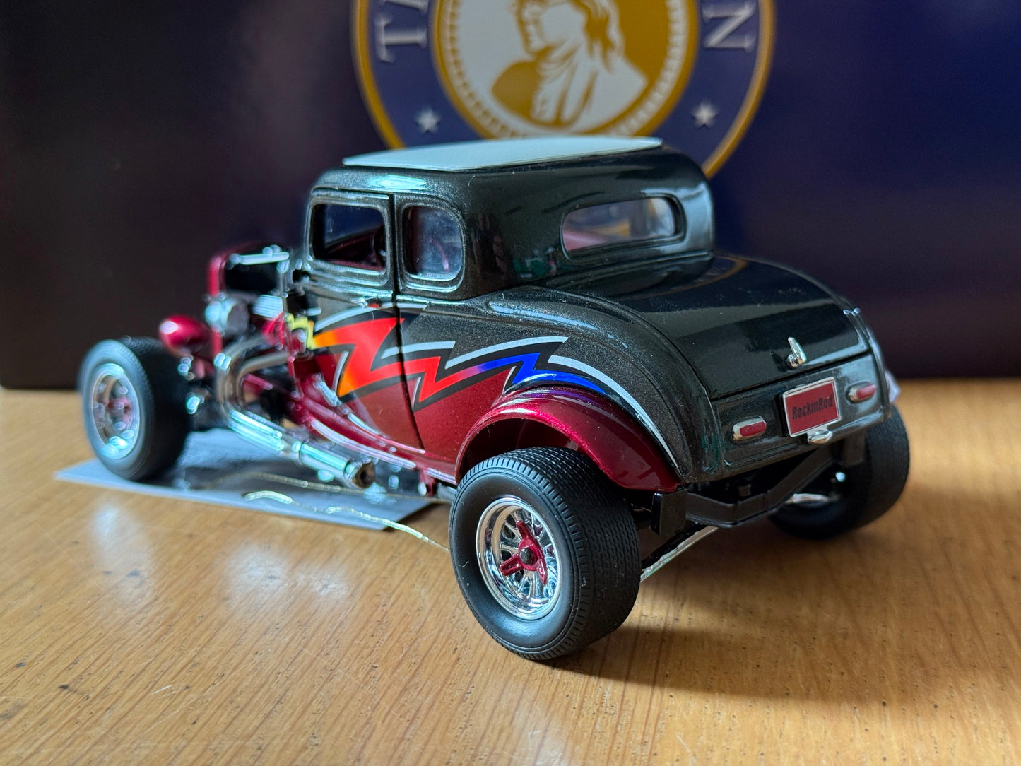 Franklin Mint: 1932 Ford Deuce Coupe Rockin' Rod - Very Rare Limited Edition MIB