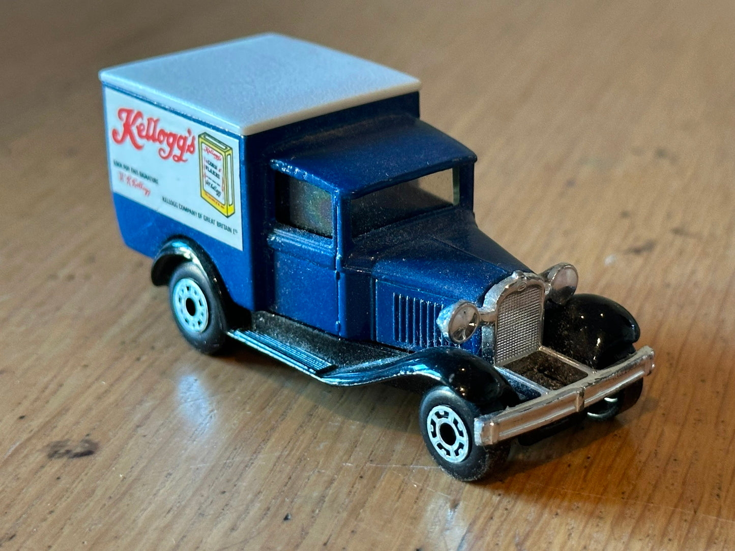 Diecast Lledo Days Gone 1920 Ford Model A Van - Kellogs. No Box.