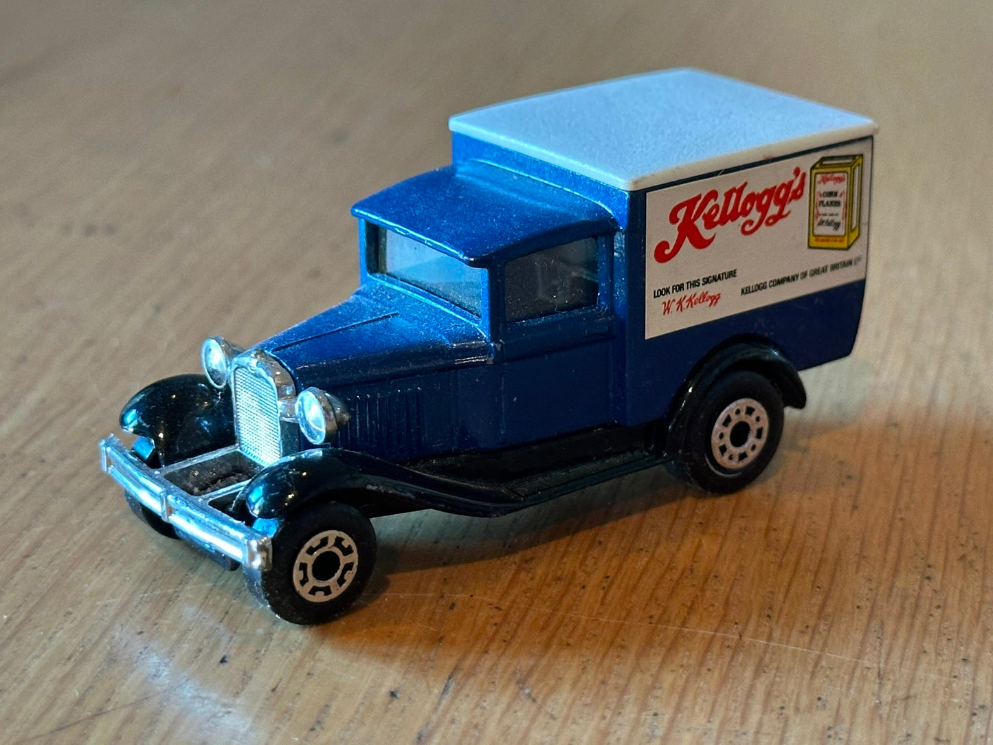 Diecast Lledo Days Gone 1920 Ford Model A Van - Kellogs. No Box.
