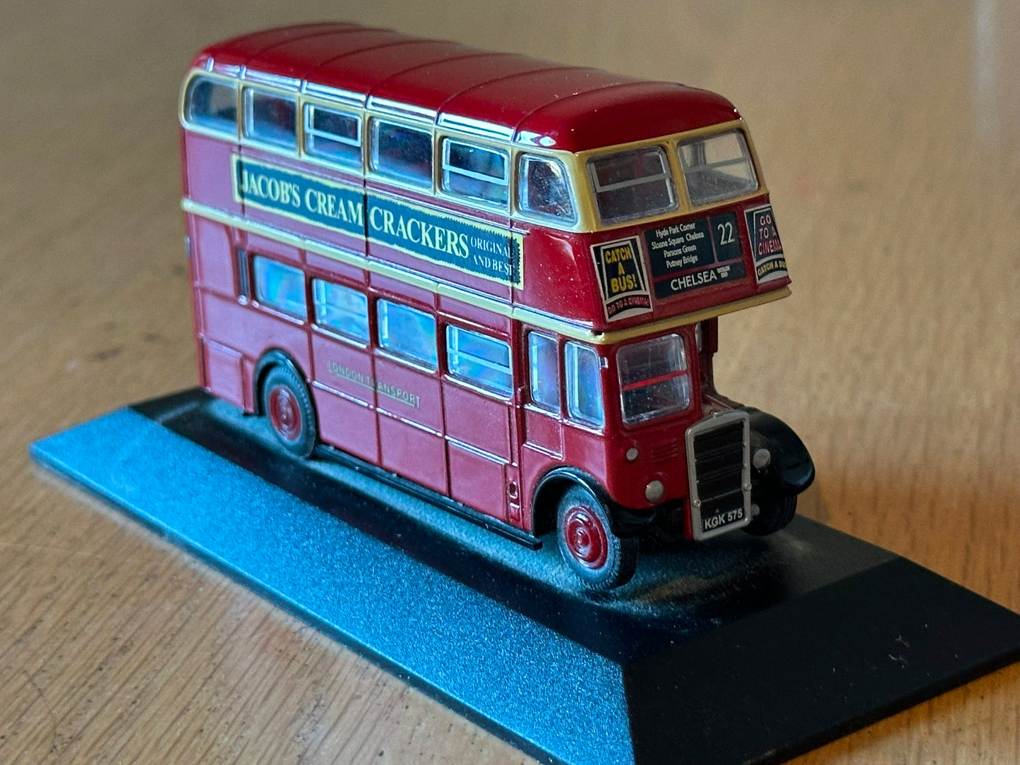 Atlas Great British Buses 1:76 London Transport RTW Double Decker. No Box.
