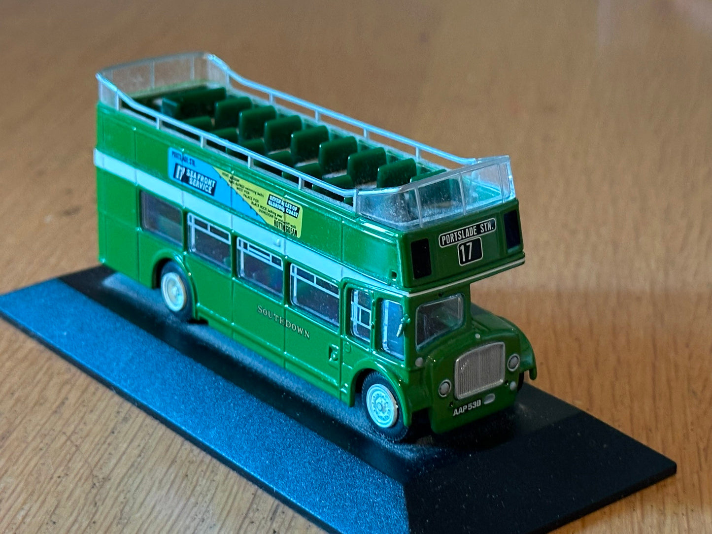 Atlas Great British Buses 1:76 Southdown Bristol Lodekka. No Box.