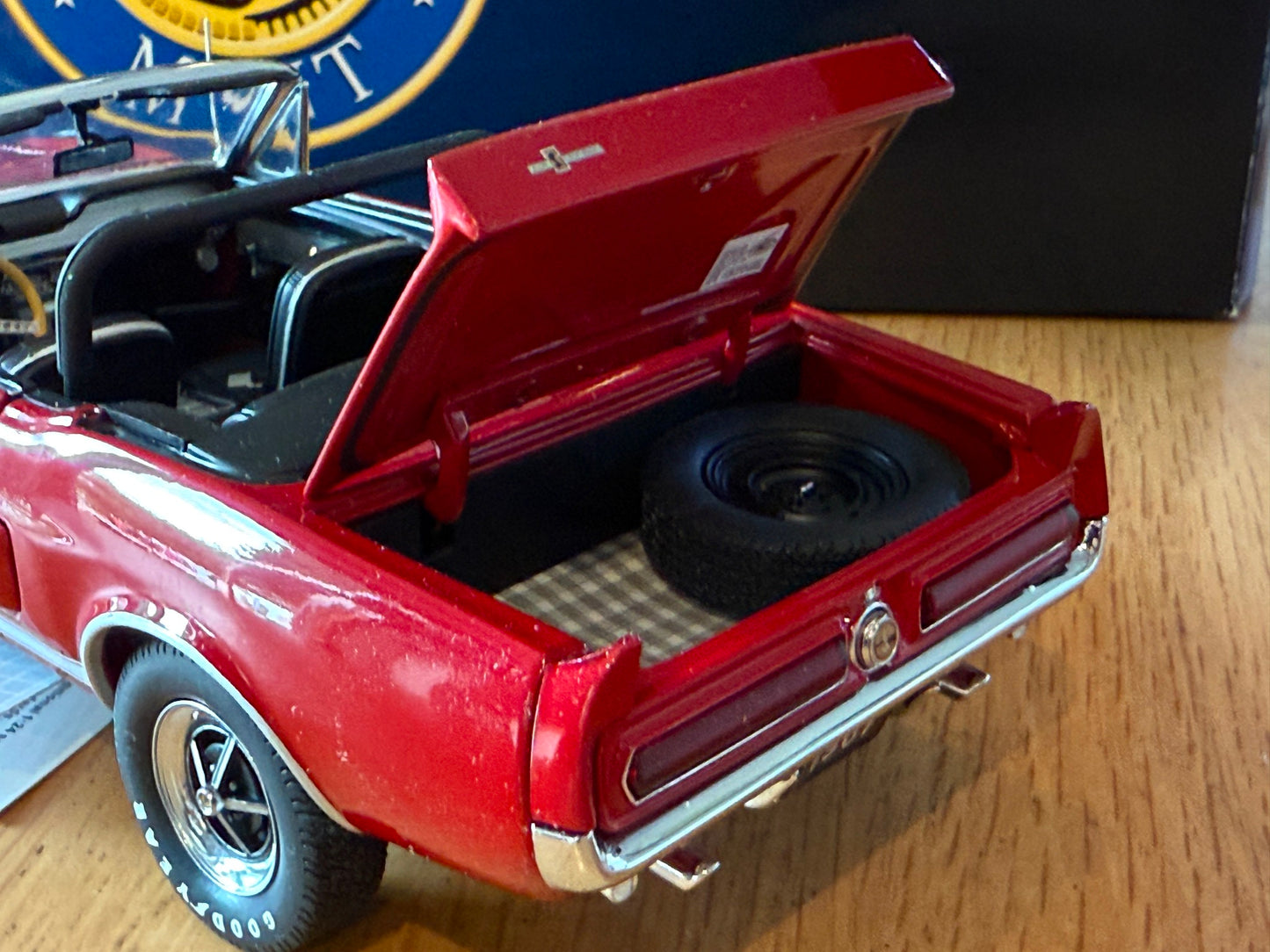 Franklin Mint: 1:24 1967 Shelby Mustang GT500-EXP. Rare Model.