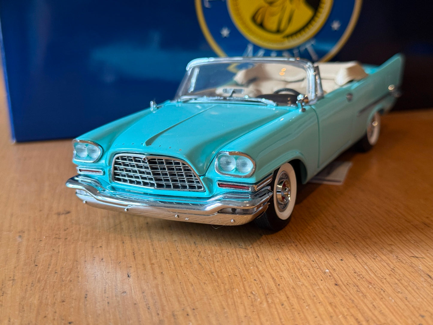 Franklin Mint: 1:24 1958 Chrysler 300D Convertible