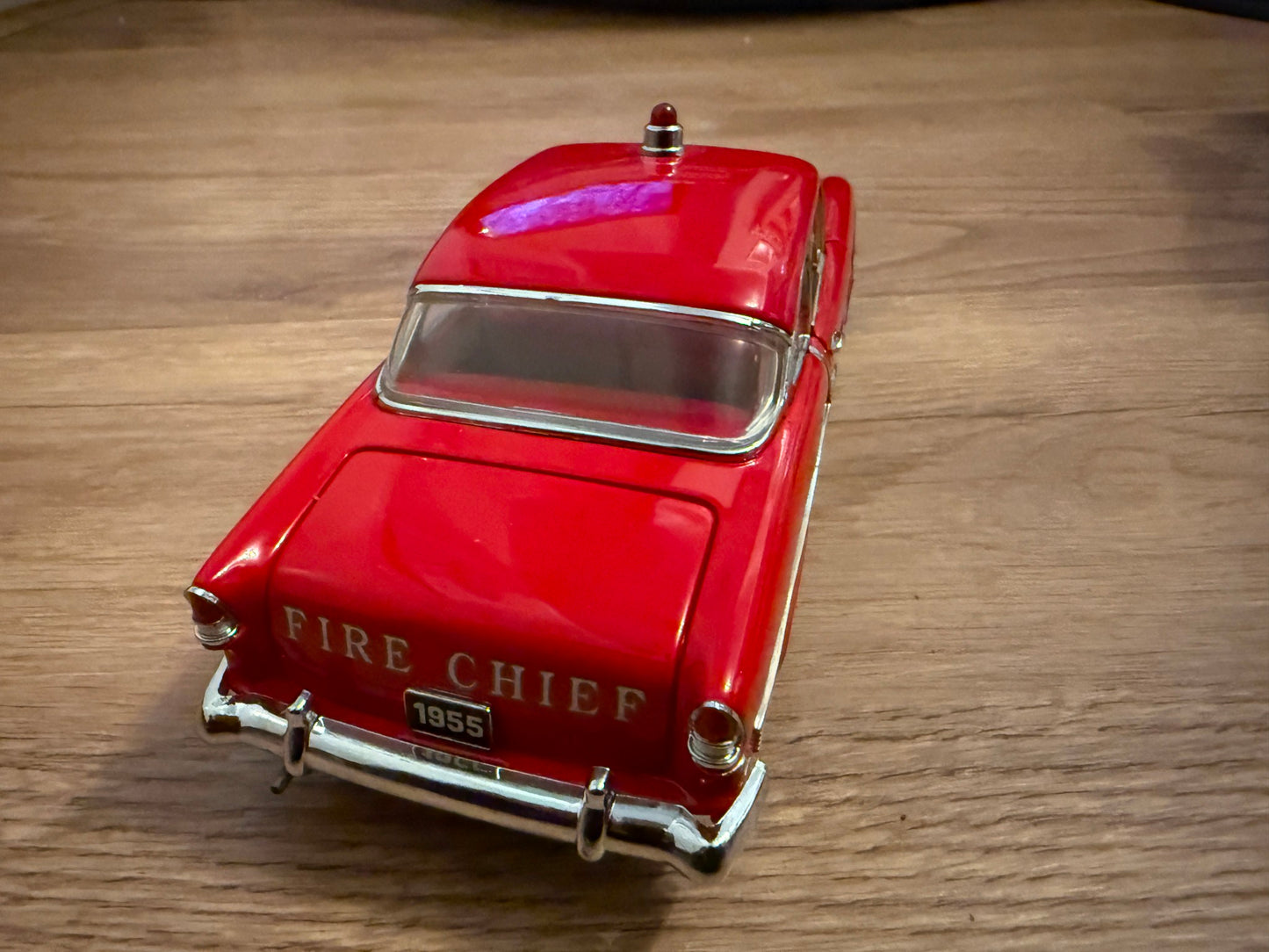 Franklin Mint: 1:24 1955 Chevrolet Bel Air Fire Chief's Car
