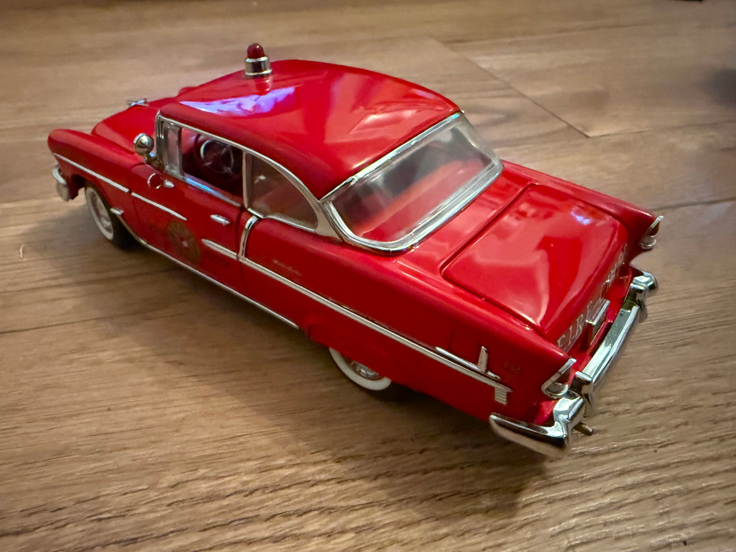Franklin Mint: 1:24 1955 Chevrolet Bel Air Fire Chief's Car