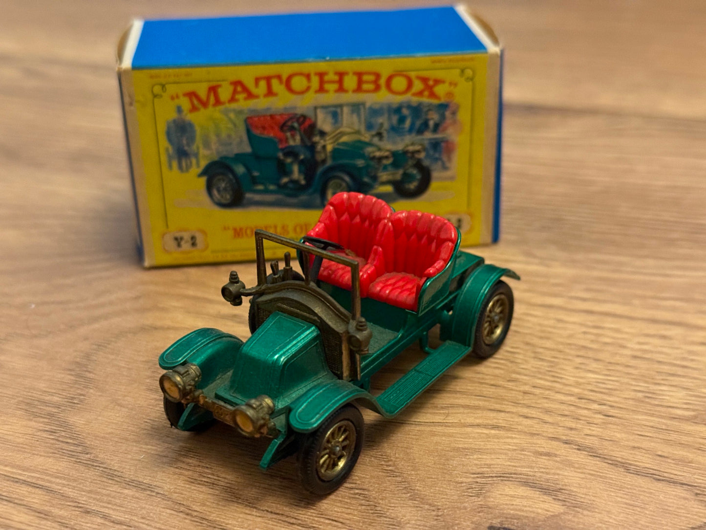 Original Matchbox Models of Yesteryear Y-2 - 1911 Renault