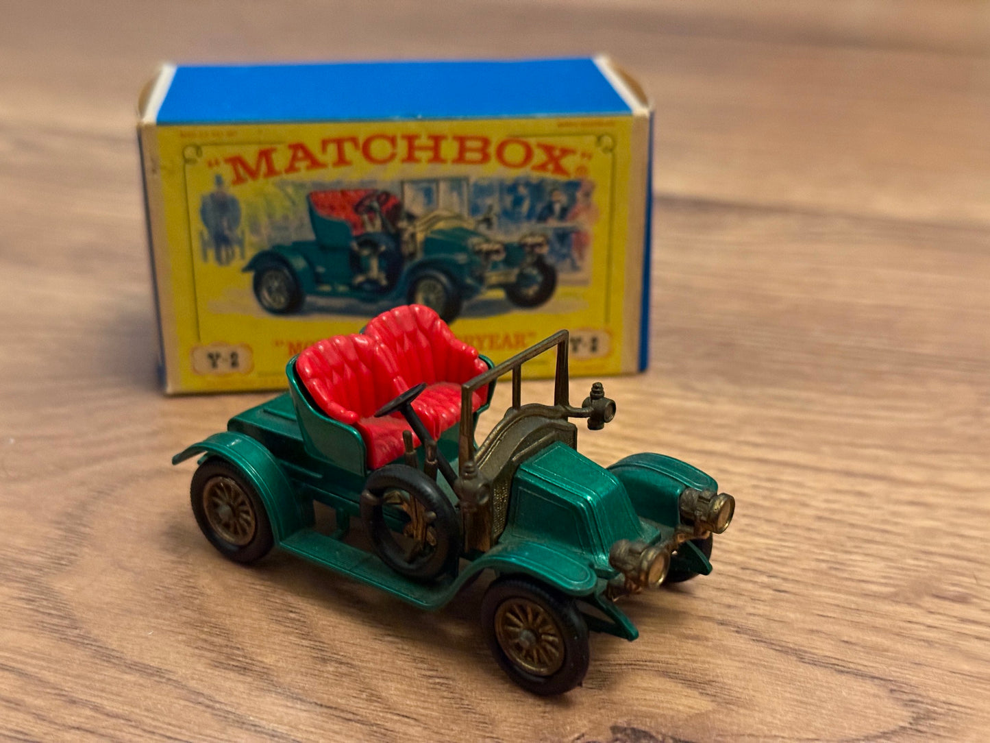 Original Matchbox Models of Yesteryear Y-2 - 1911 Renault