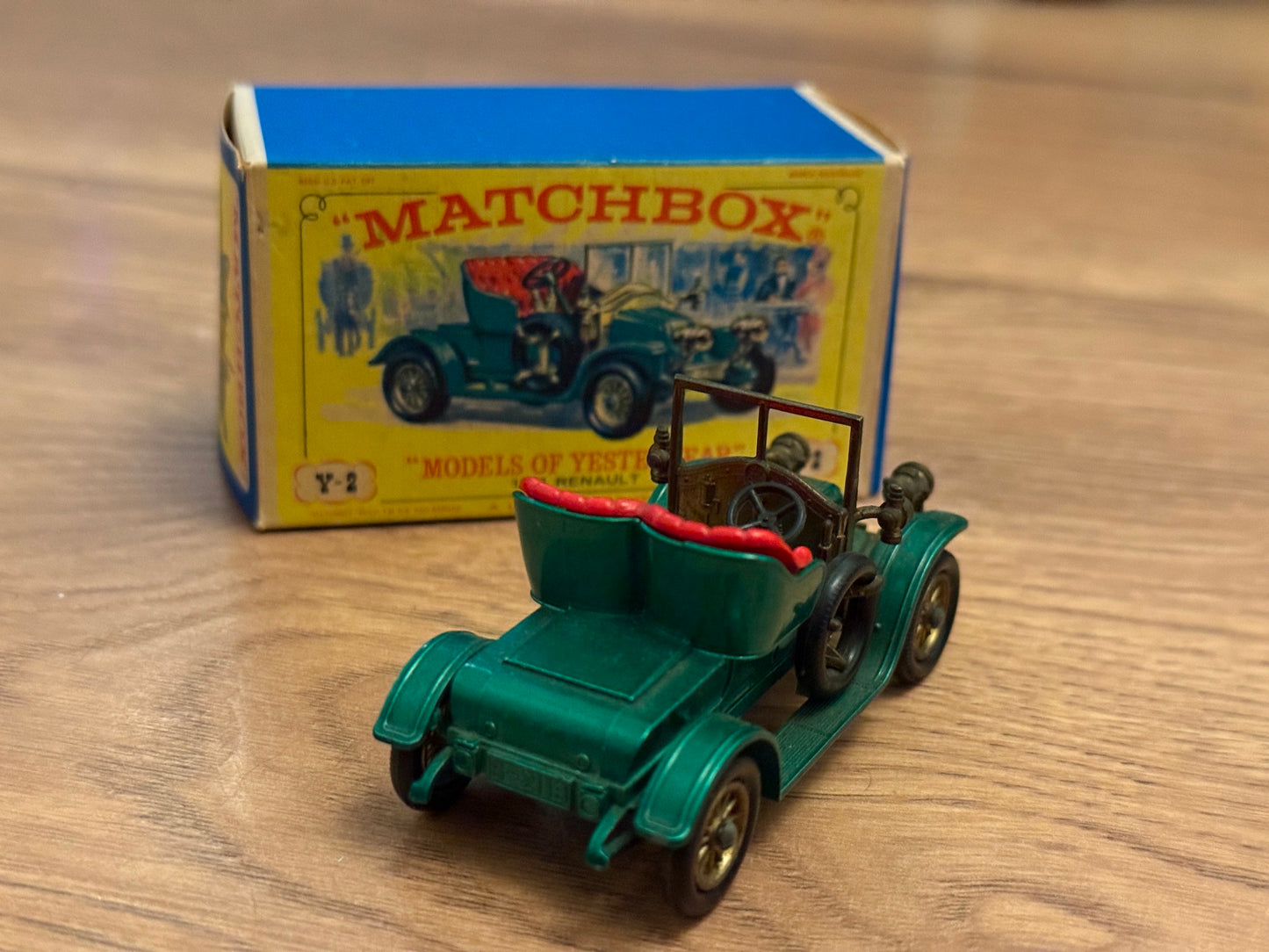 Original Matchbox Models of Yesteryear Y-2 - 1911 Renault