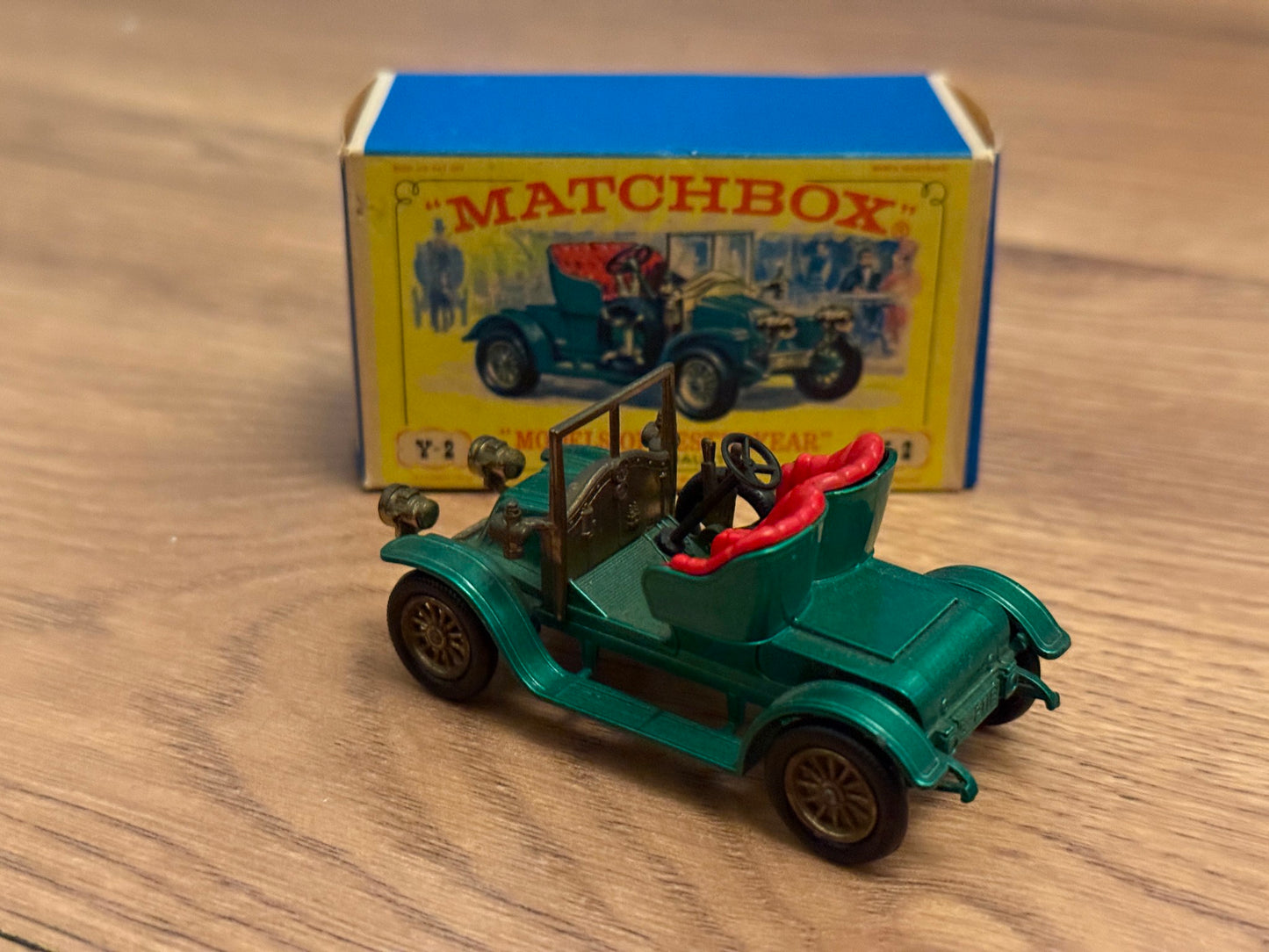 Original Matchbox Models of Yesteryear Y-2 - 1911 Renault