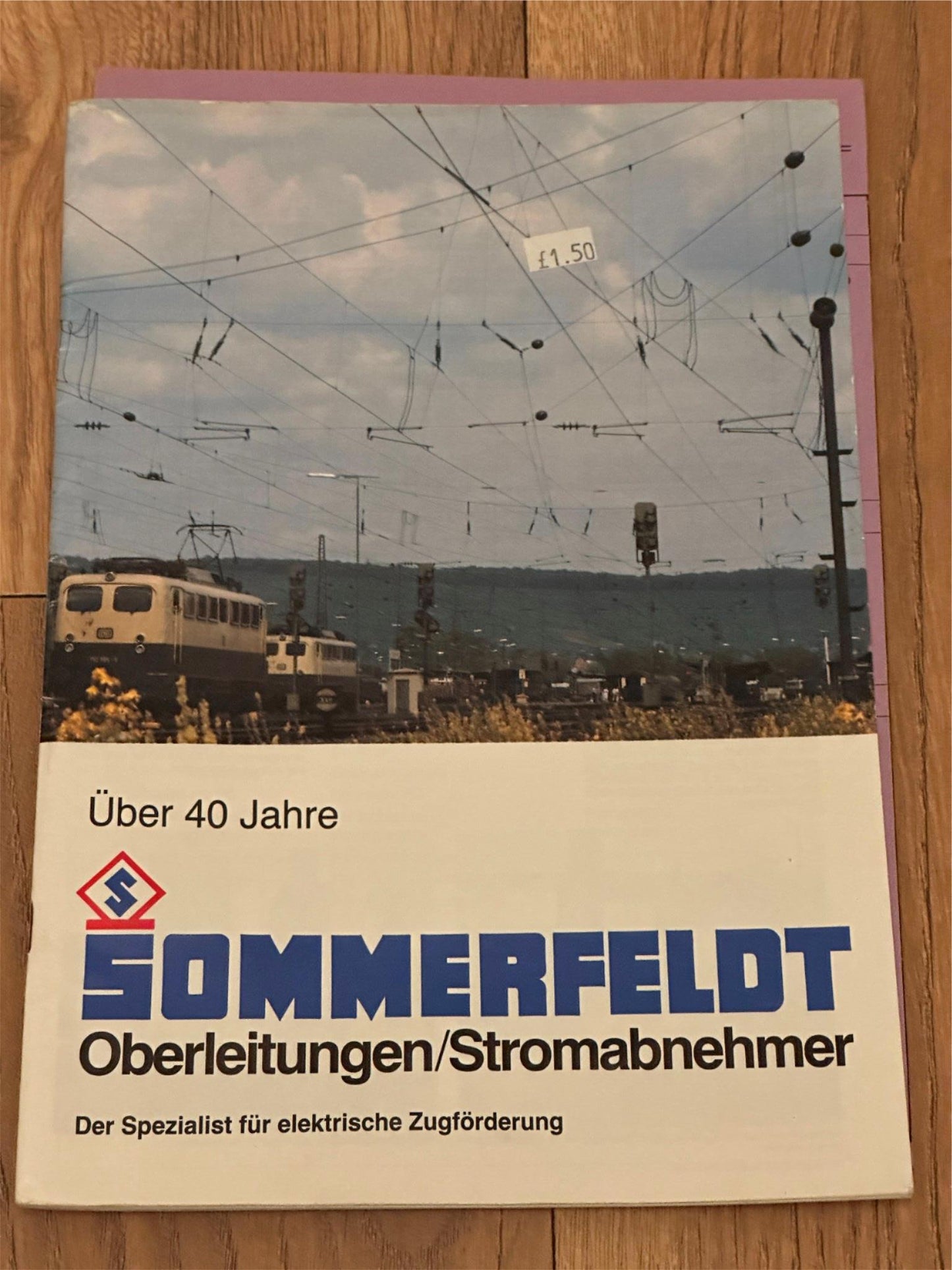 Sommerfeldt Catalogue (overhead catenary modelling for model railways)