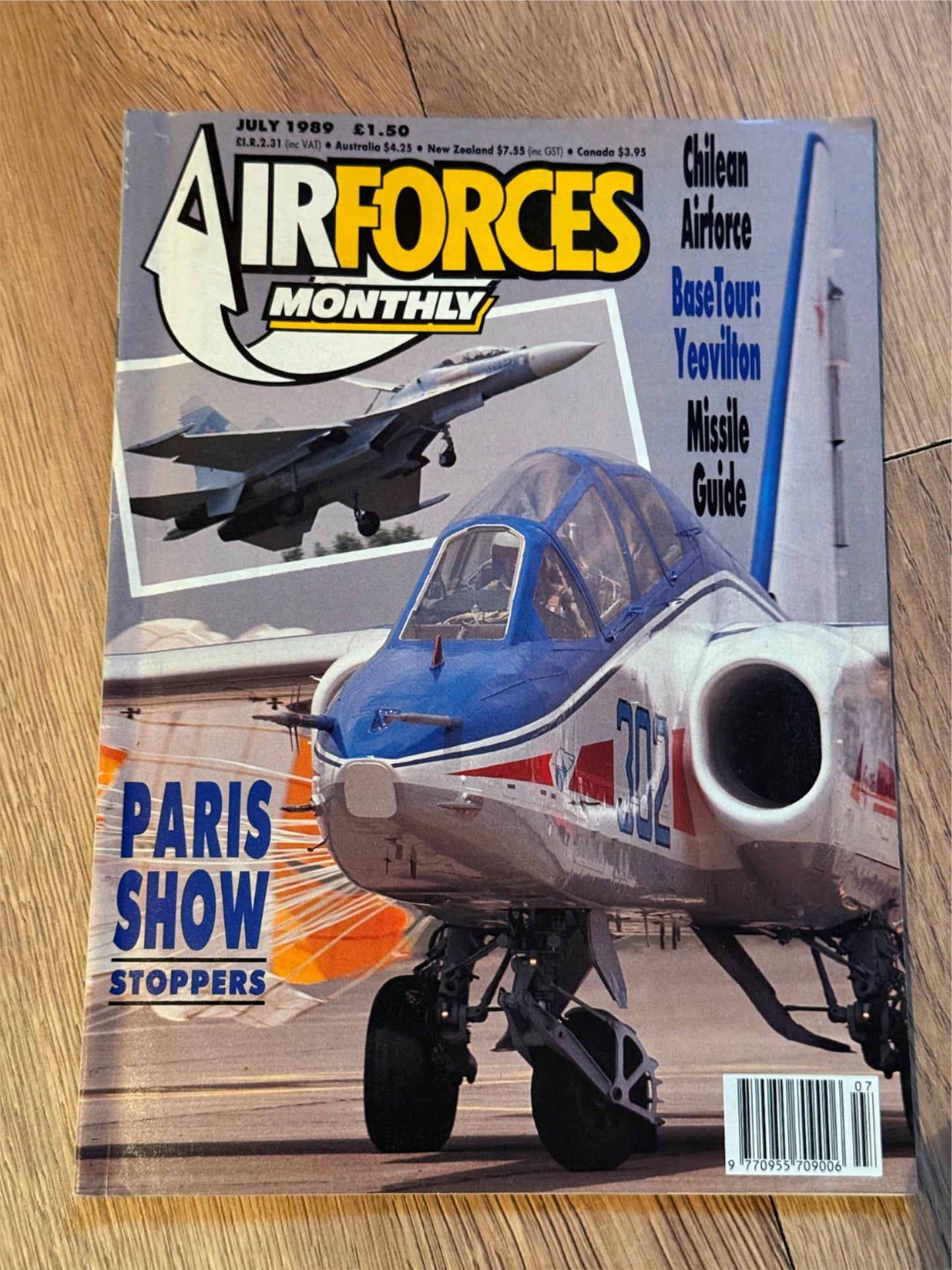 Airforces Monthly - July 1989