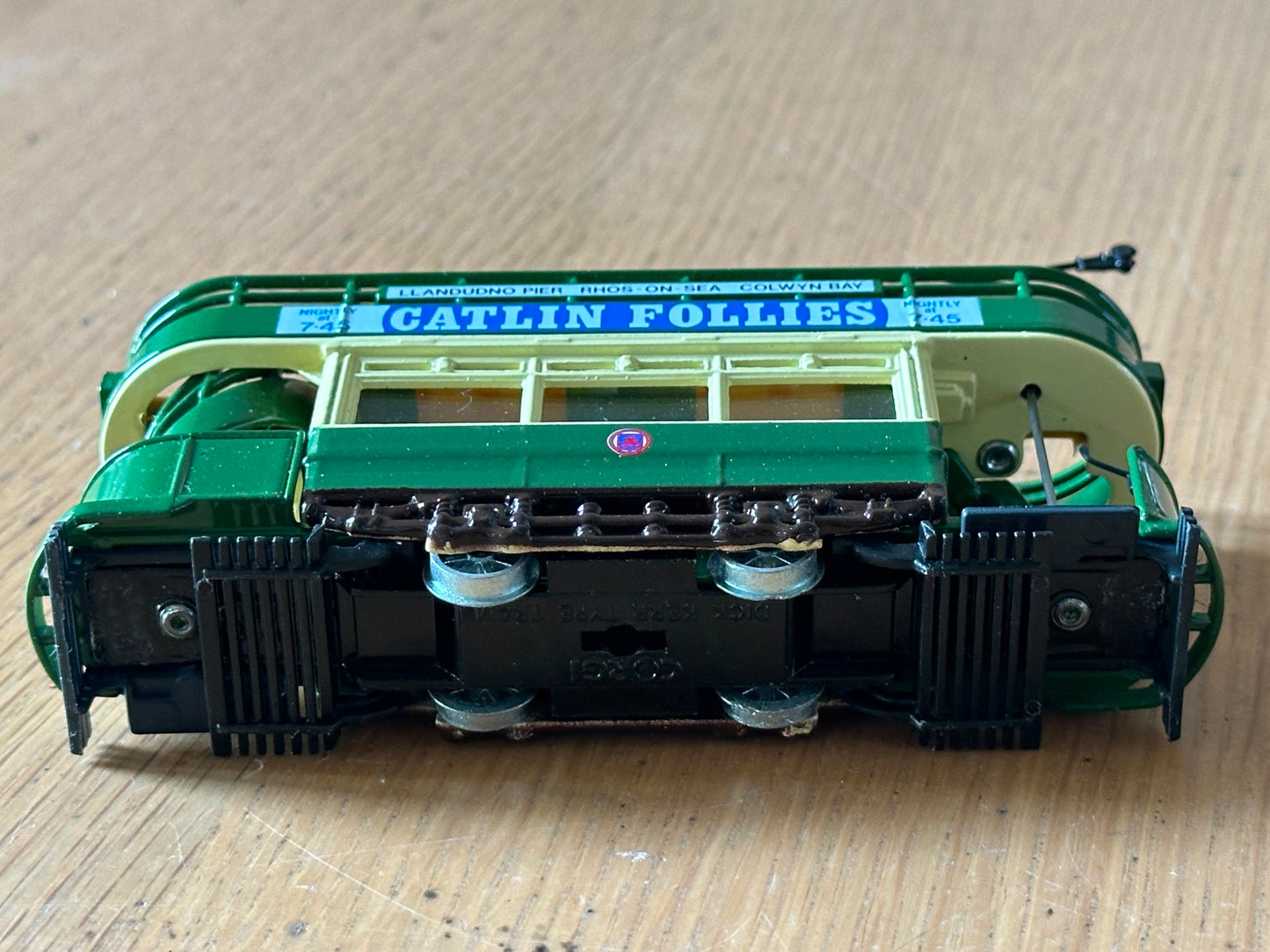 Corgi Classics Tramlines D991/8 97242 Paisley Colwyn Bay Double Deck Tram - Rare