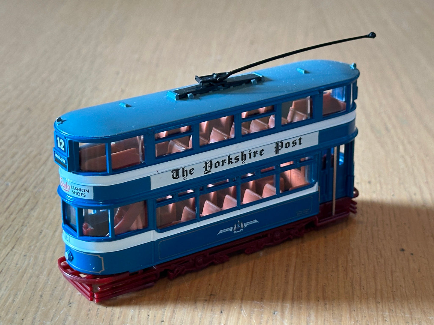 EFE 14301 Leeds City Transport Horsfield Tram - 'TheYorkshire Post'