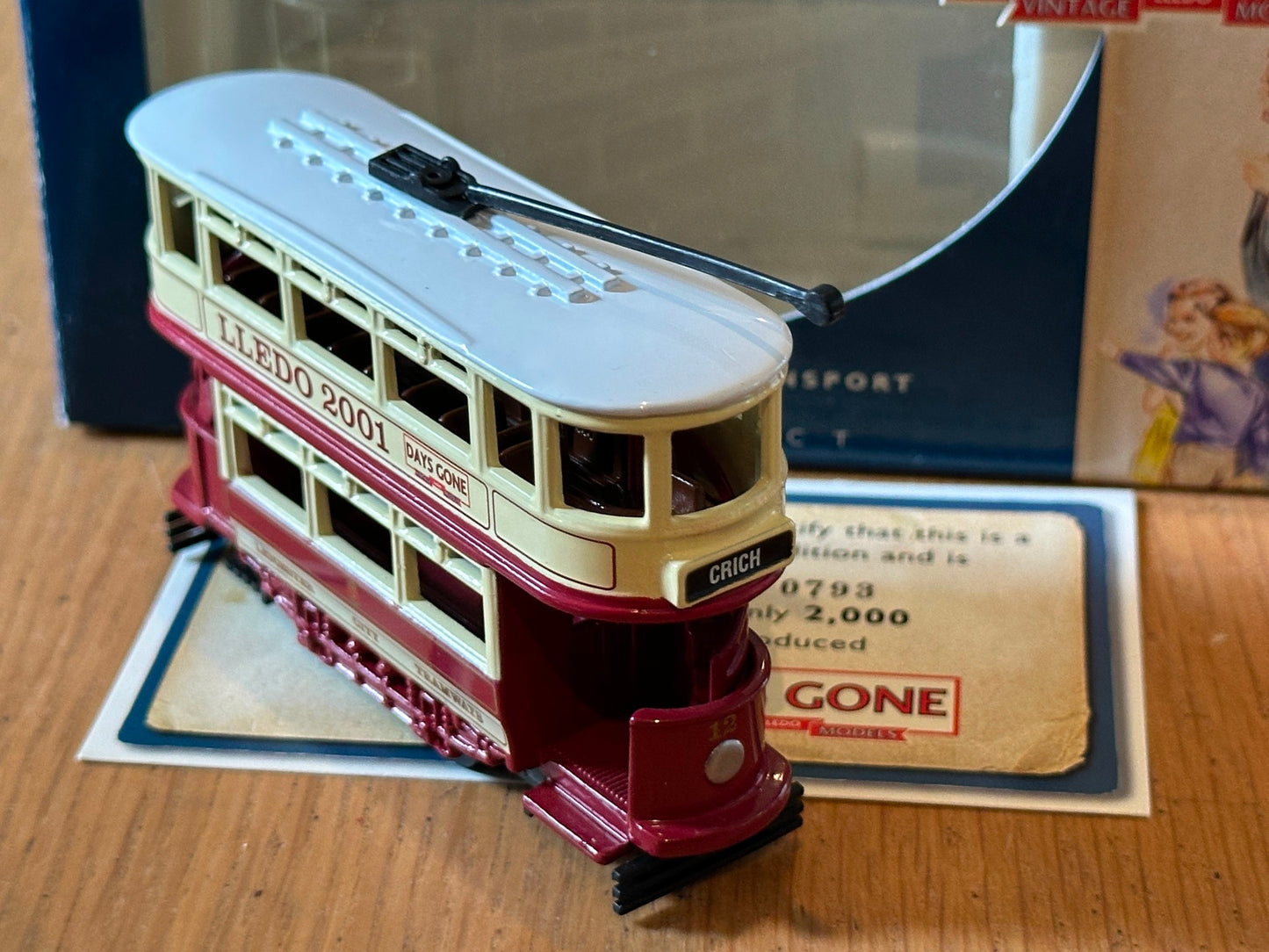 Days Gone Dick Kerr Tram - Lledo 2001 Show Model - 793