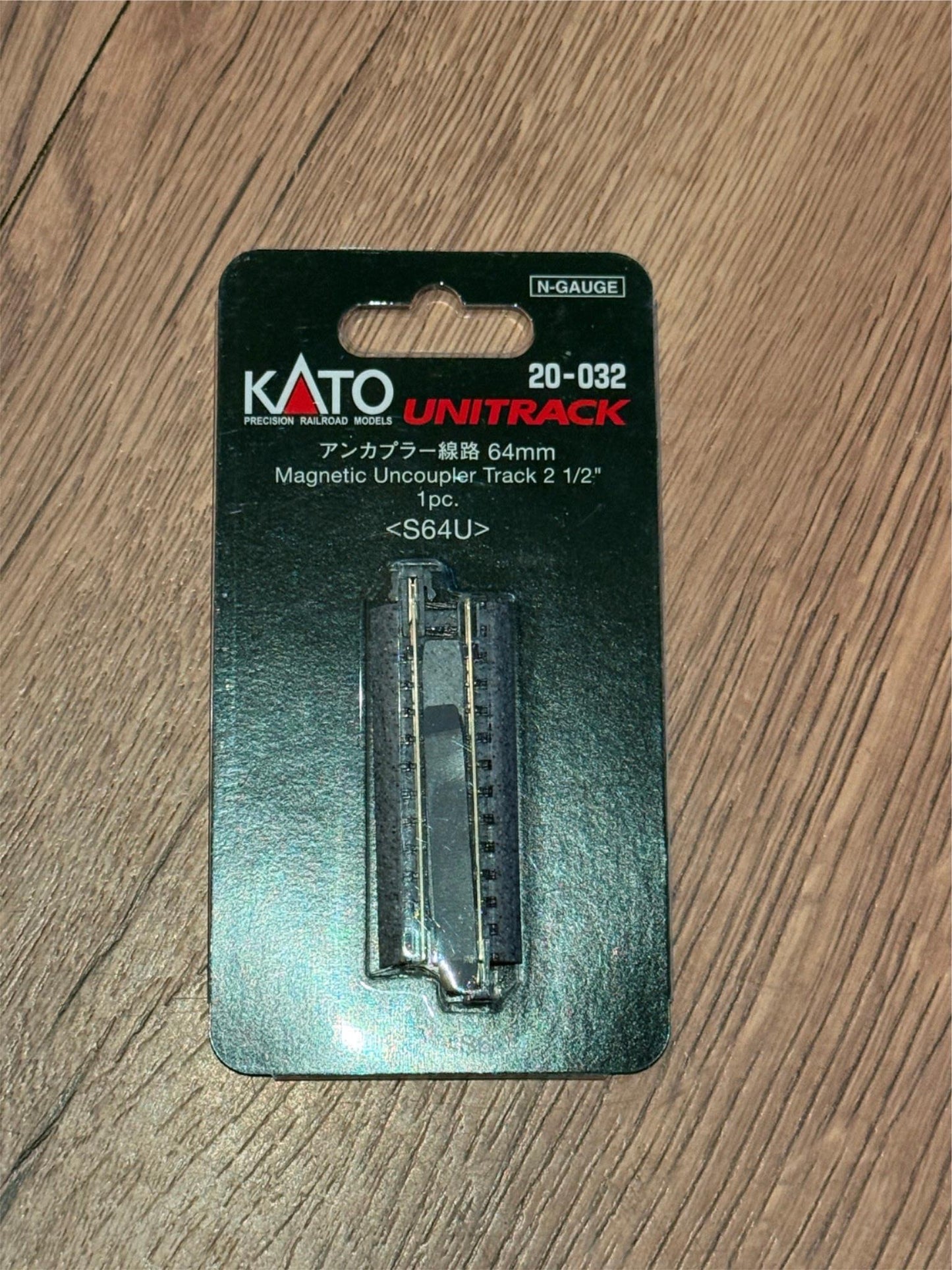 Kato Unitrack 24-032 Magnetic Uncoupler Track 2 1/2 "- N Gauge