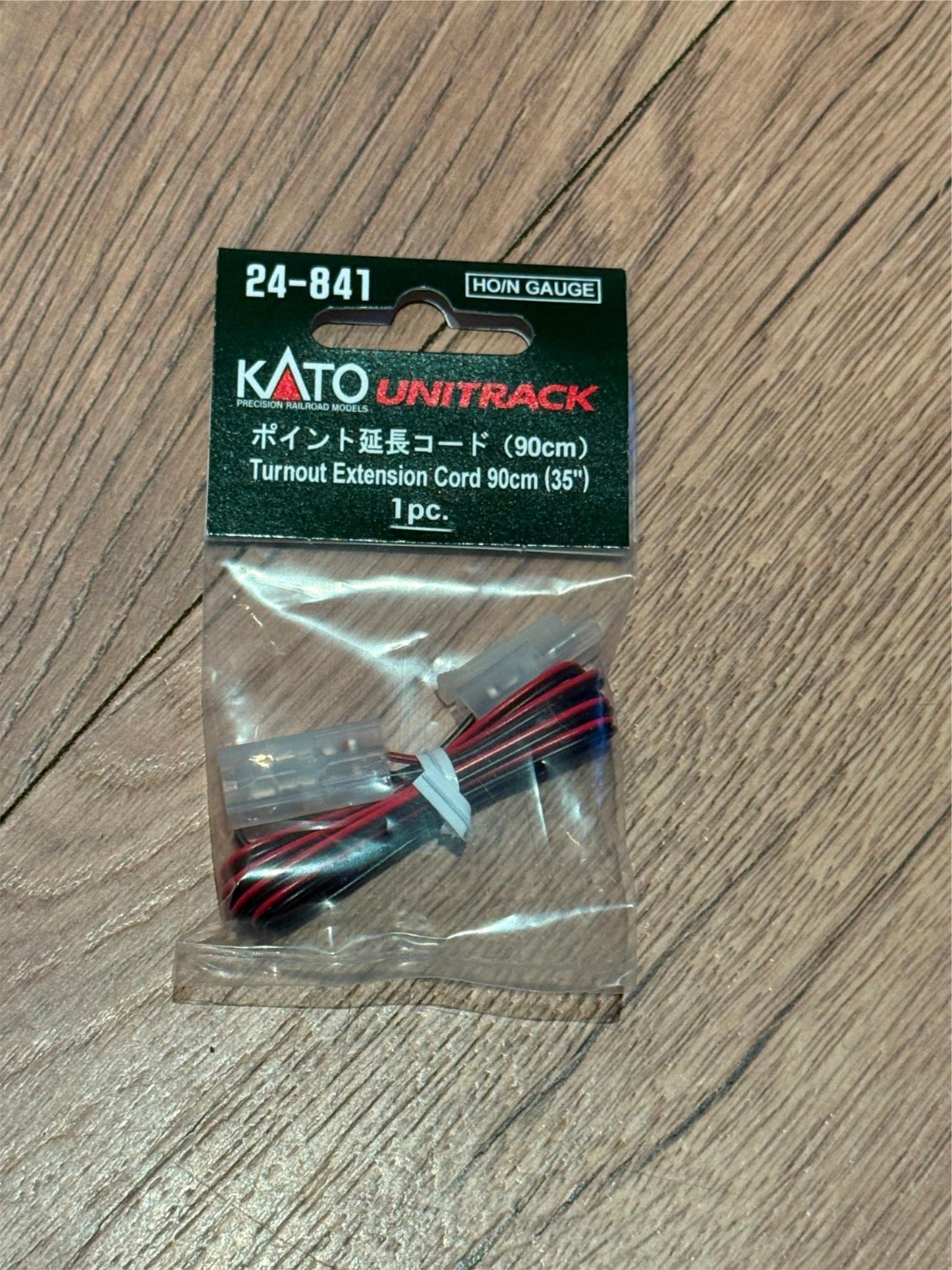 Kato Unitrack 20-841 Turnout Extension Cord 90cm - N Gauge
