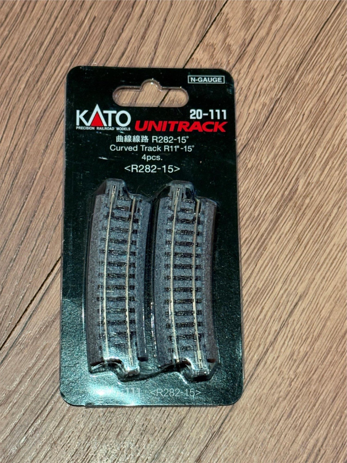 Kato Unitrack 20-111 Curved Track R11-15- N Gauge