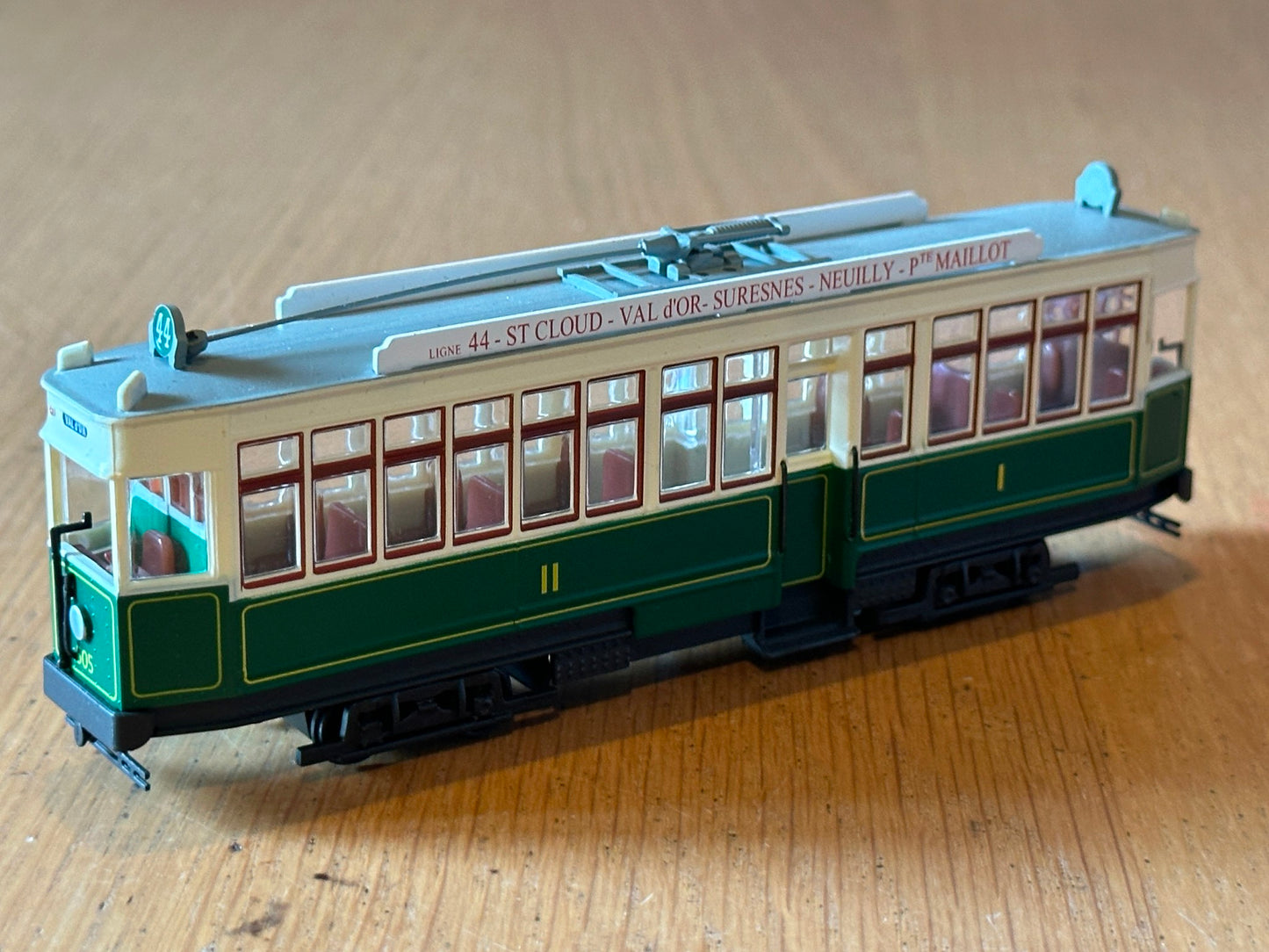 Atlas Trams of The World 7519010 - 1:87 Scale 1907 Motrice Type 500 CGPT Paris