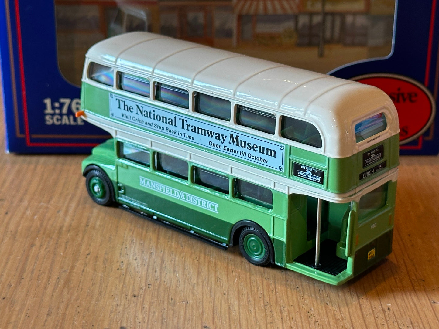 EFE 15609DL - 1:76 OO Gauge Mansfield & District EFE Tramway Museum Routemaster