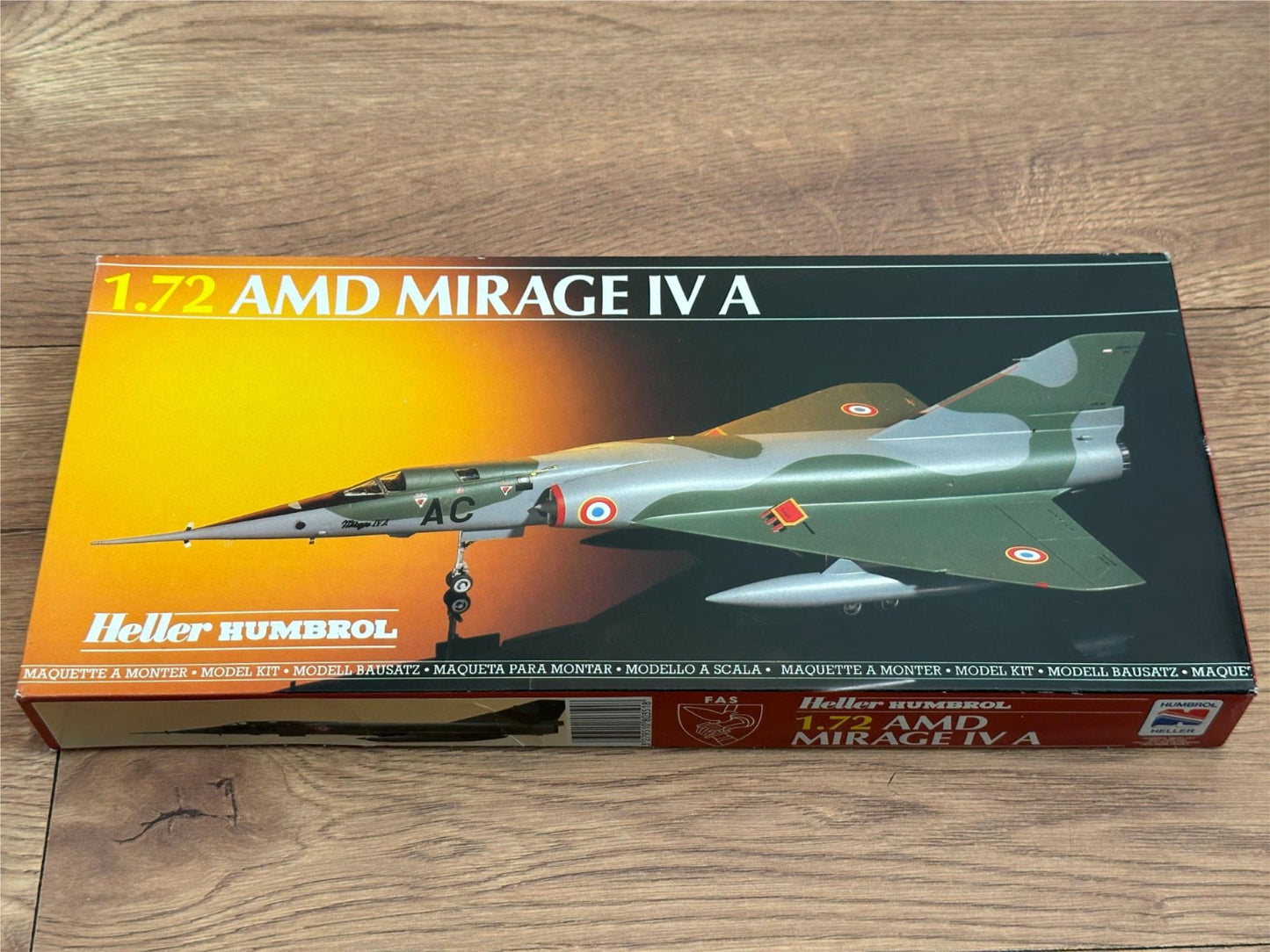 Heller Humbrol Model Aircraft Kit - 1:72 Mirage IV A