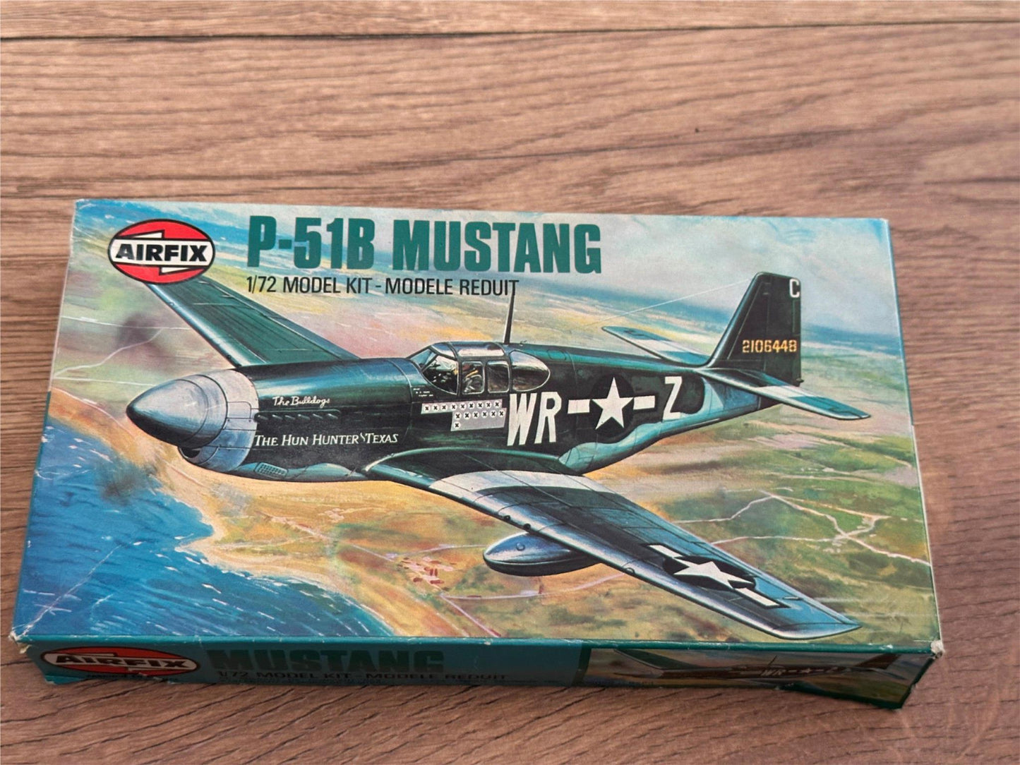 Airfix Model Aircraft Kit - 1:72 P-51B Mustang