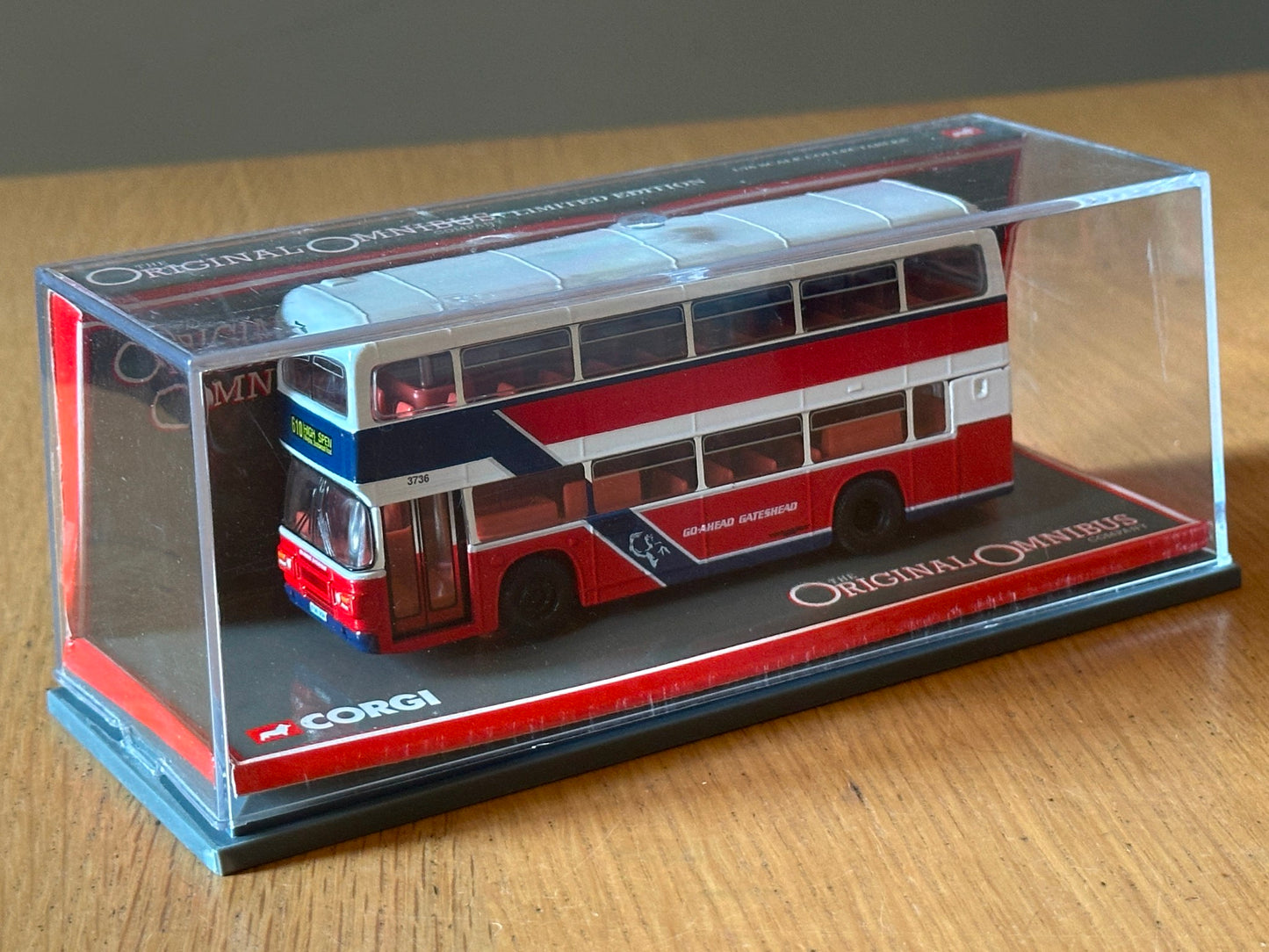 Corgi Original Omnibus 43003 - 1:76 Leyland Olympian - Go Ahead Gateshead