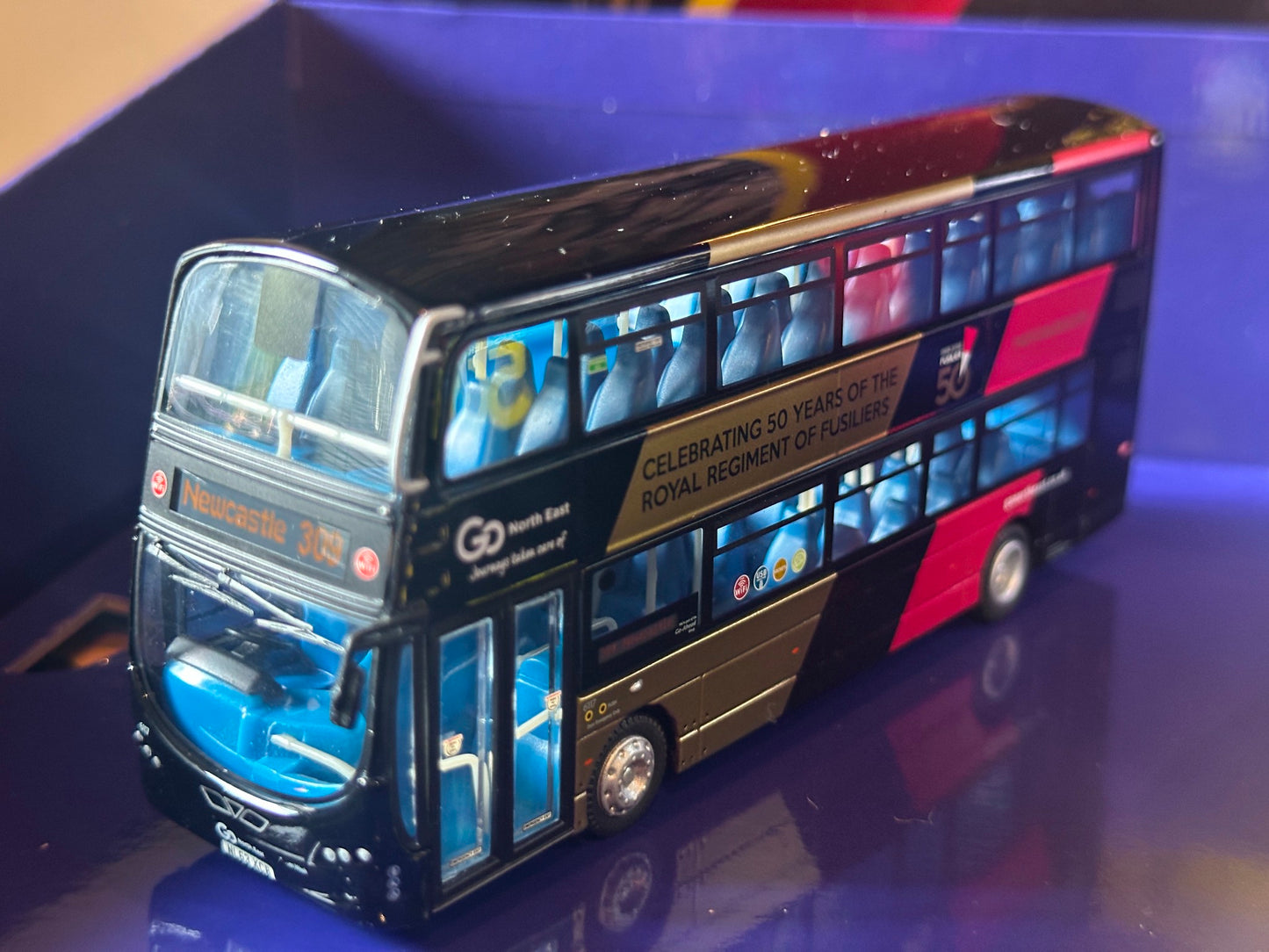 Corgi OO Gauge 1:72 Fusilier50 Wrightbus Commemorative Twin Pack