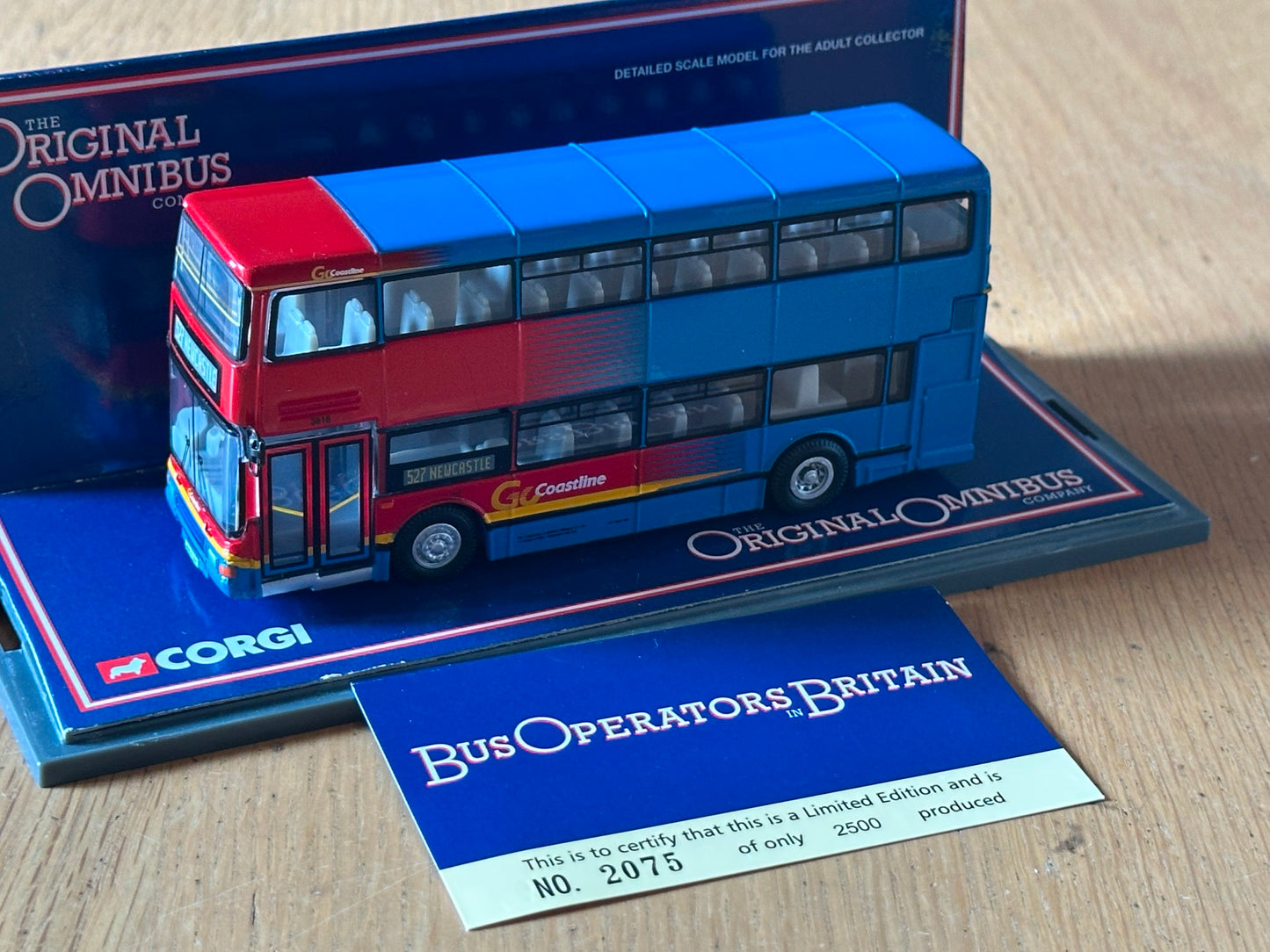 Corgi Original Omnibus OM43007 Leyland Olympian Bus - Go Coastline