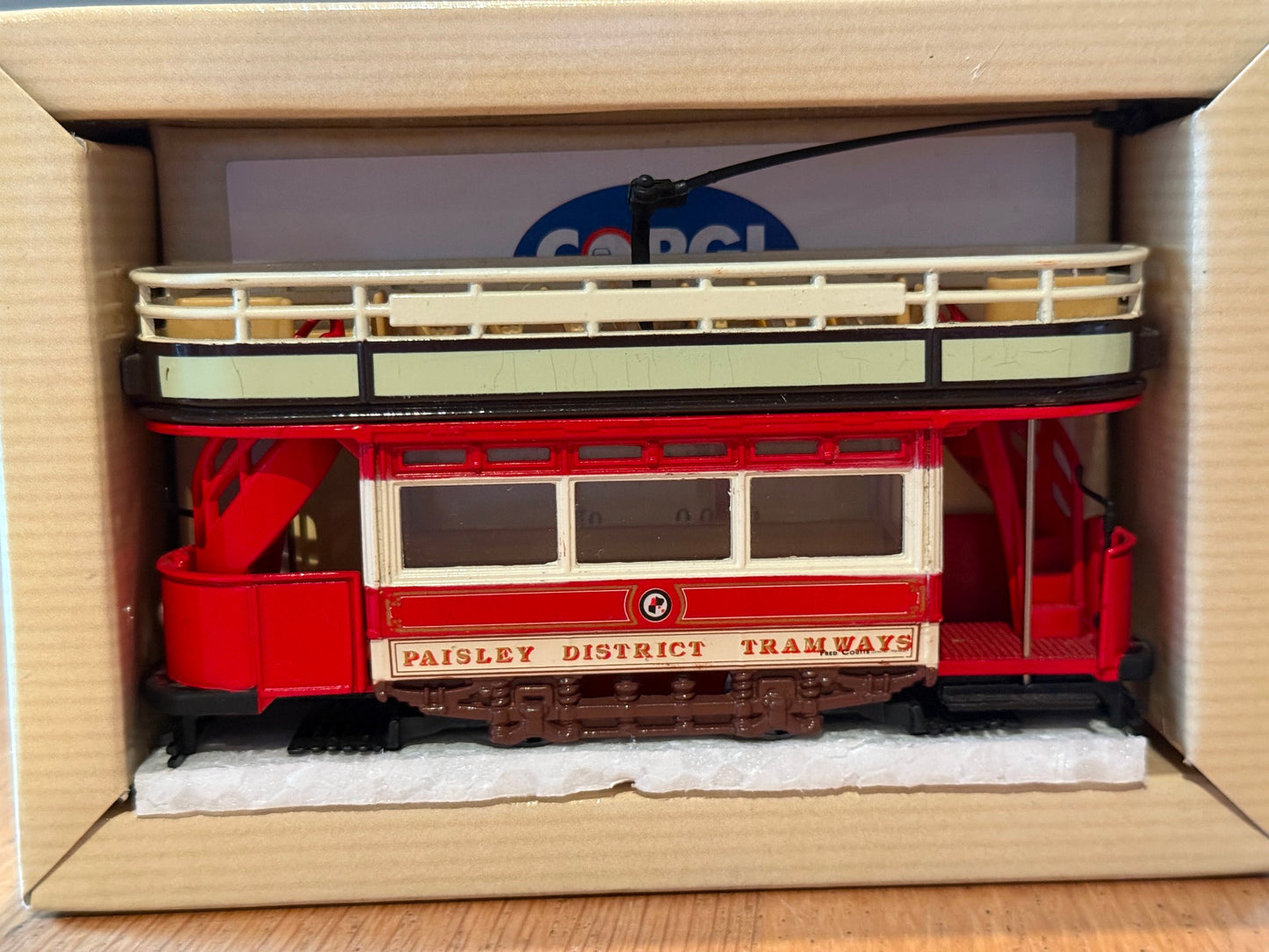 Corgi Tramway Classics 1:76 97266 Paisley Double Deck Tram